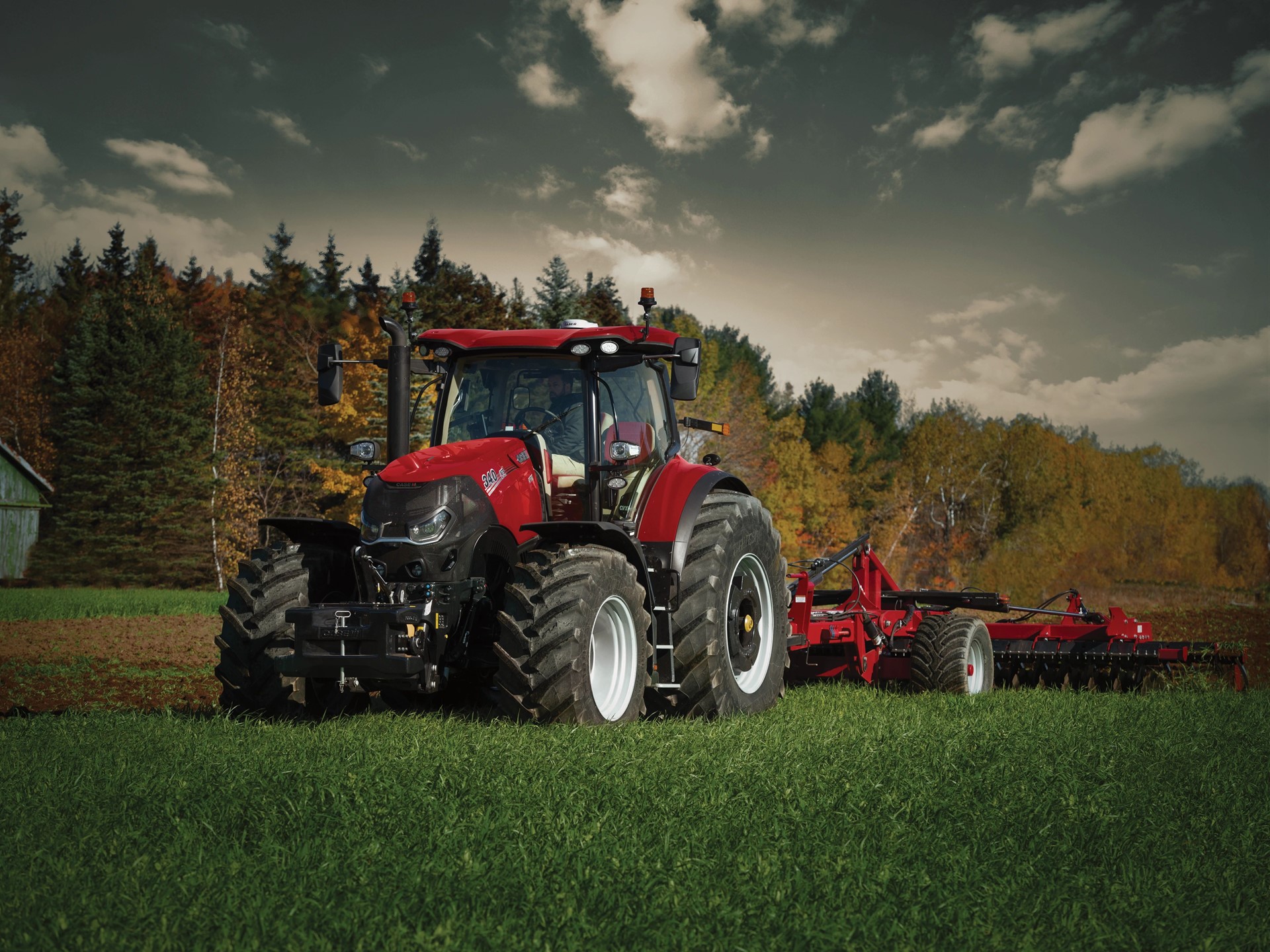 Case IH Optum 340 tractor