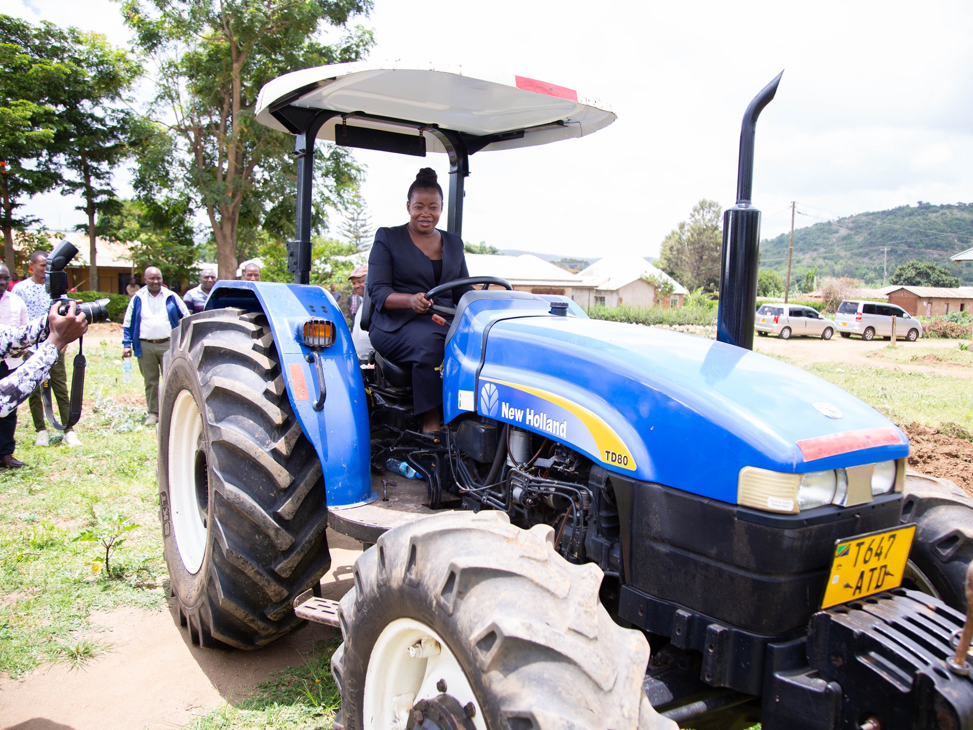 New Holland training Tanzania