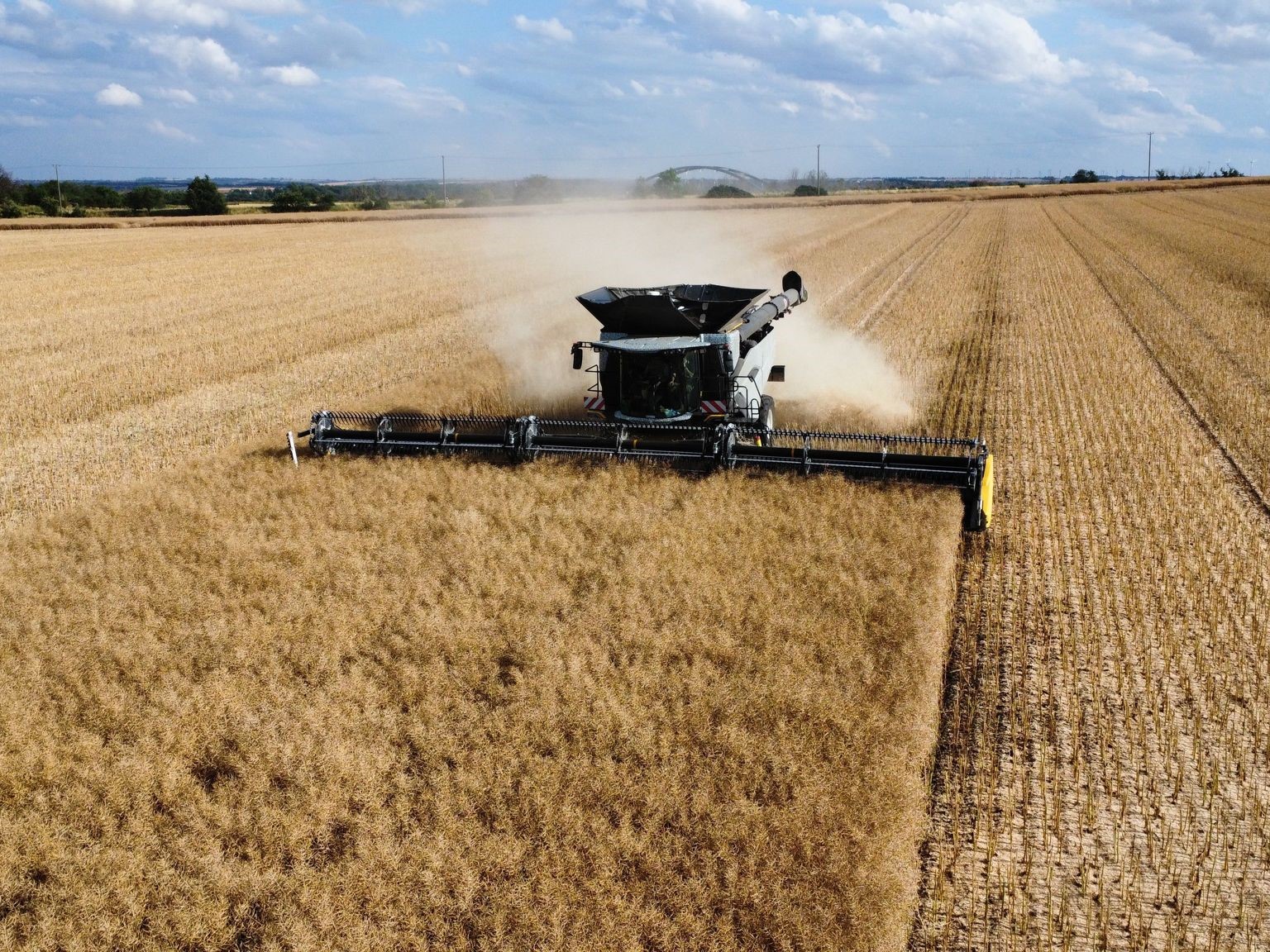 New Holland new combine