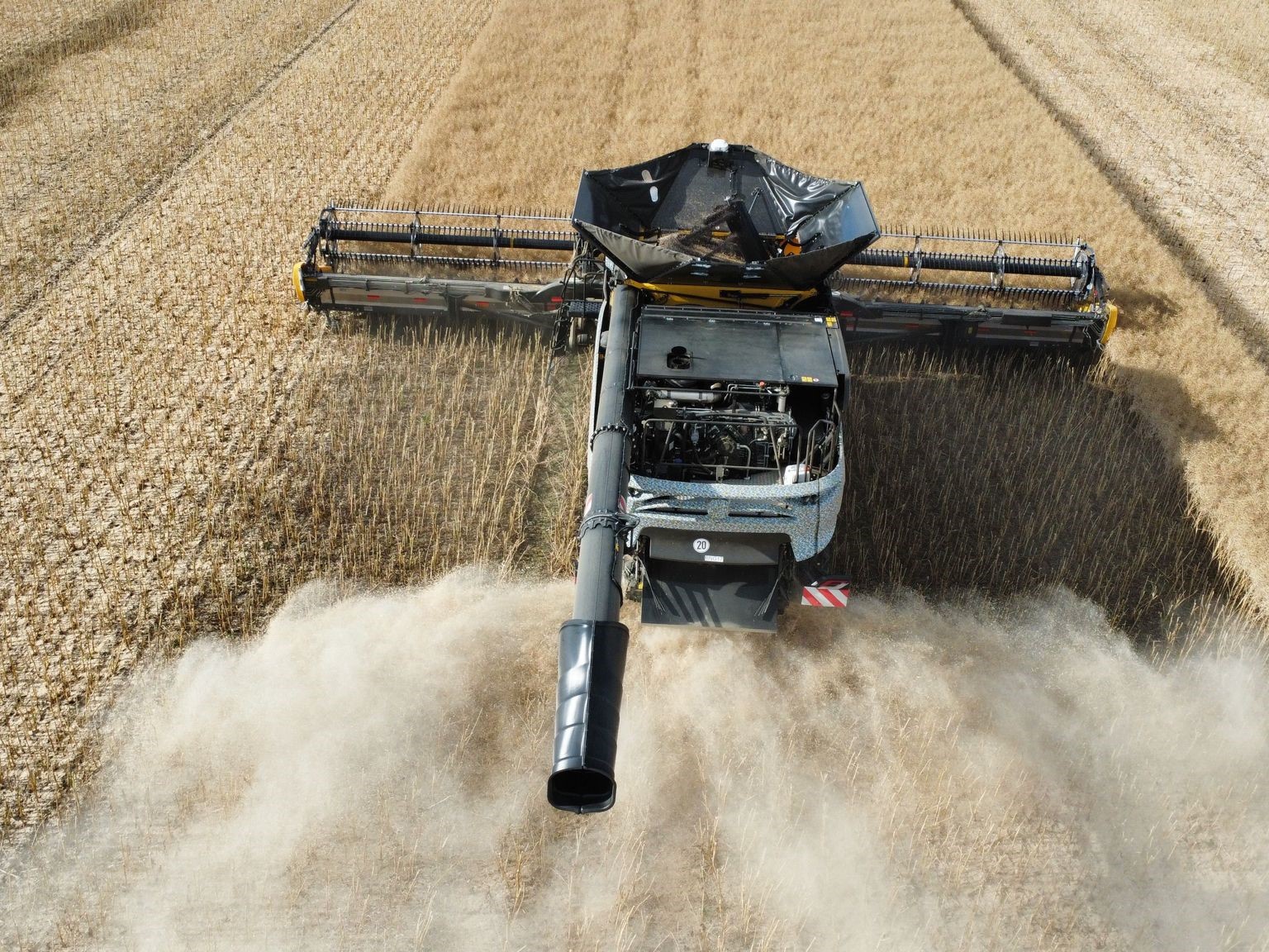 New Holland new combine