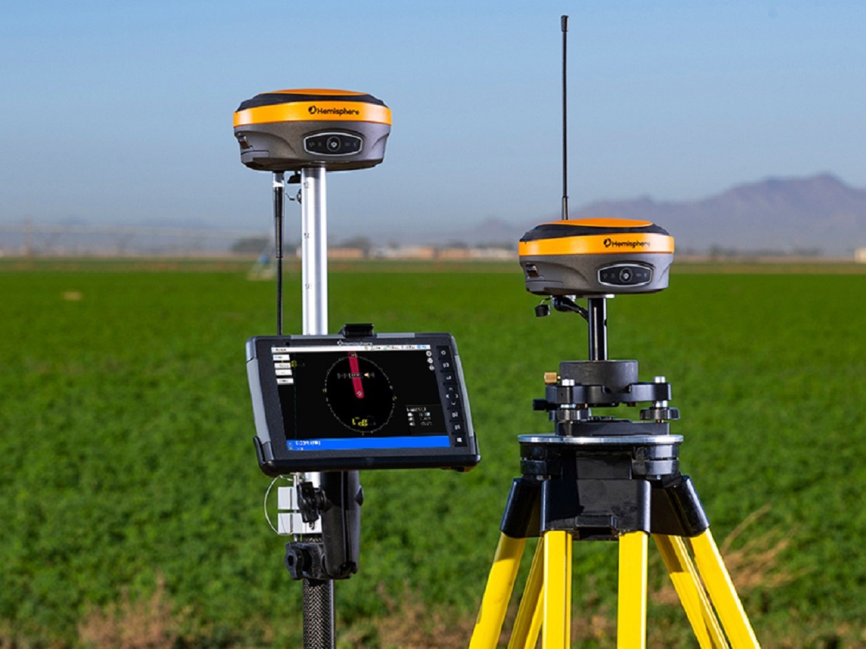 SiteMetrix a complete 3D GNSS site management and inspection tool developed by Hemisphere