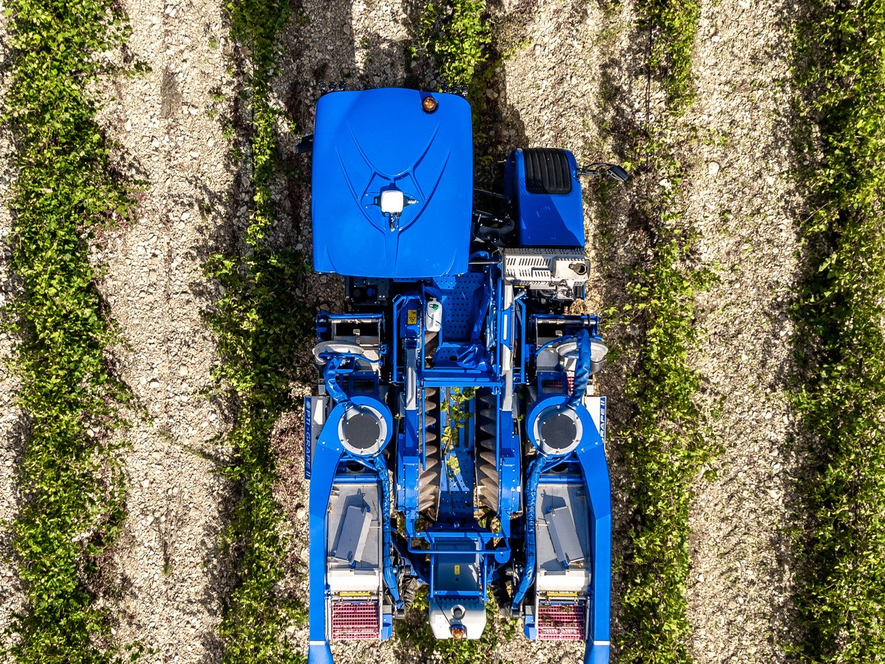 New Holland Braud compact grape harvesters