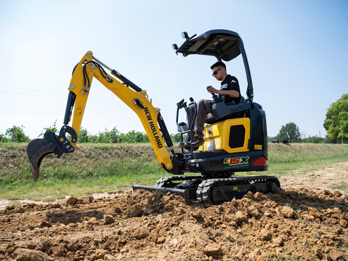 New Holland E15X Electric Power