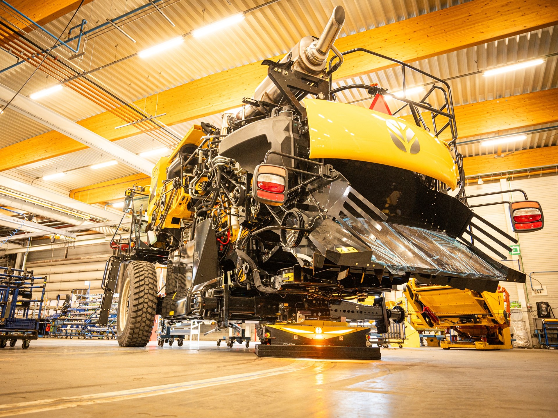 New automated guided vehicles at Zedelgem plant