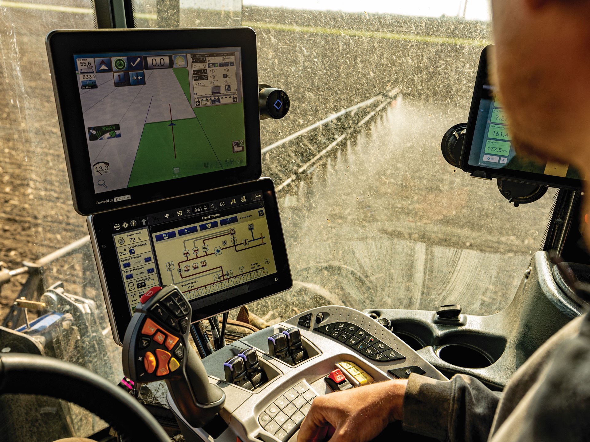 Novo pulverizador Guardian SP310F da New Holland