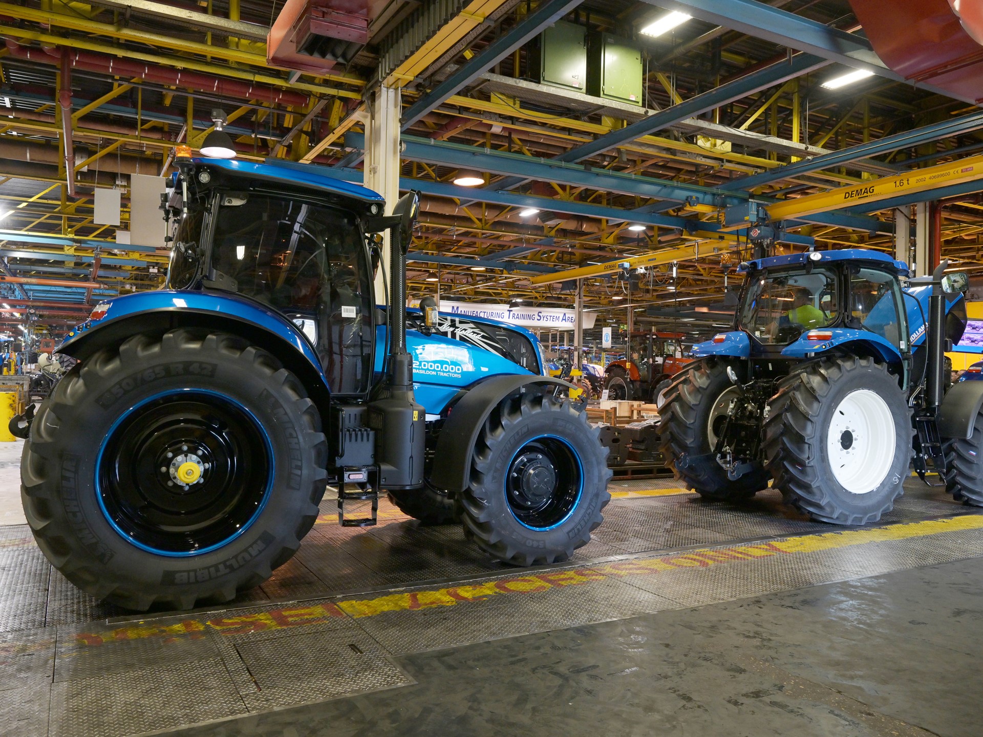 New Holland marks two millionth Basildon tractor