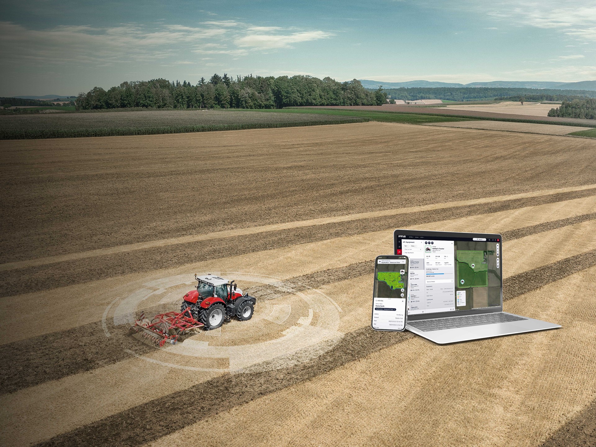 STEYR FIELDOPS BOOSTS BENEFIT FROM IN FIELD DATA CAPTURE