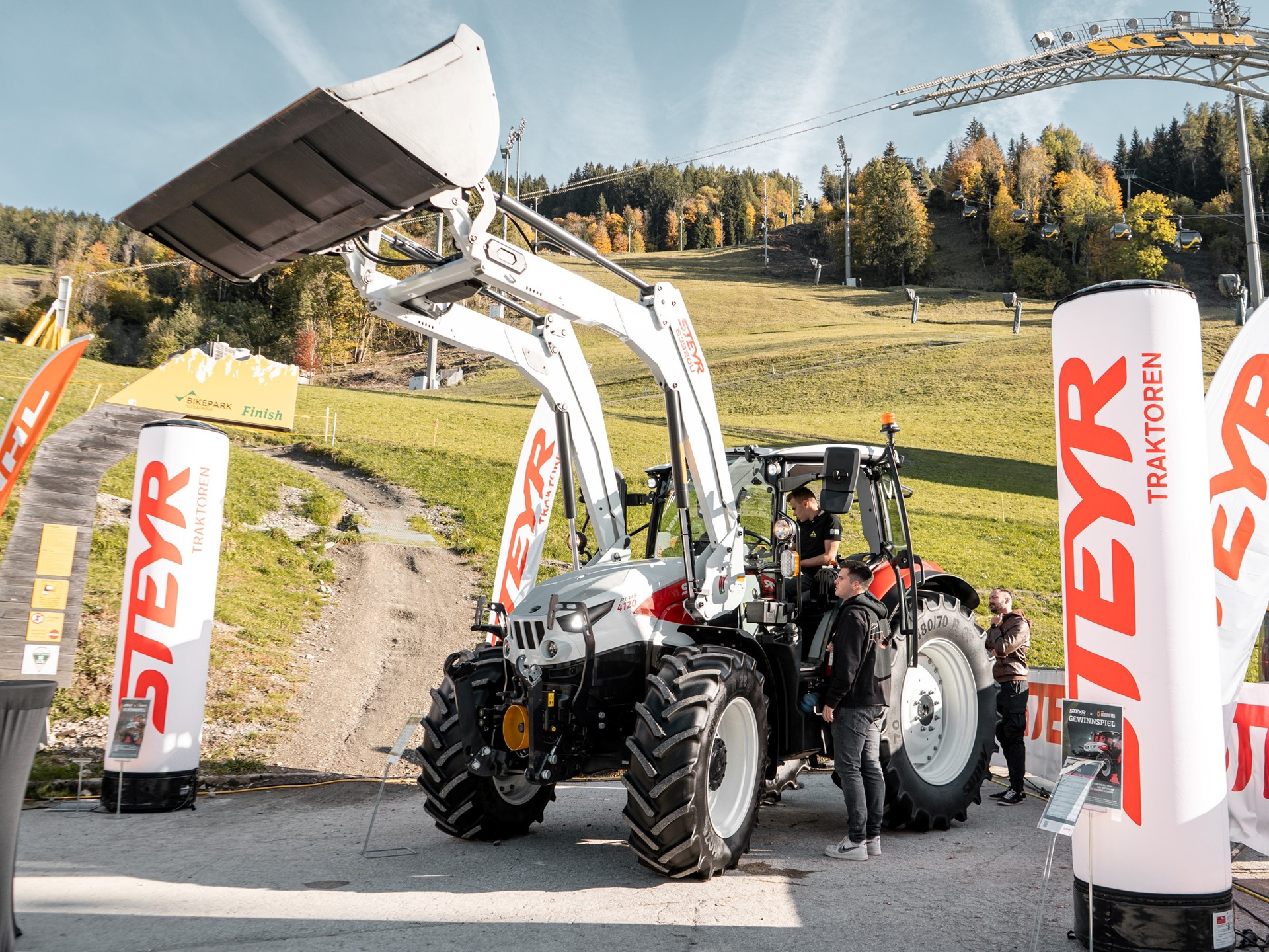 DEBUT FOR STEYR PLUS AT AUSTRIA S PREMIER COUNTRYSIDE EVENT