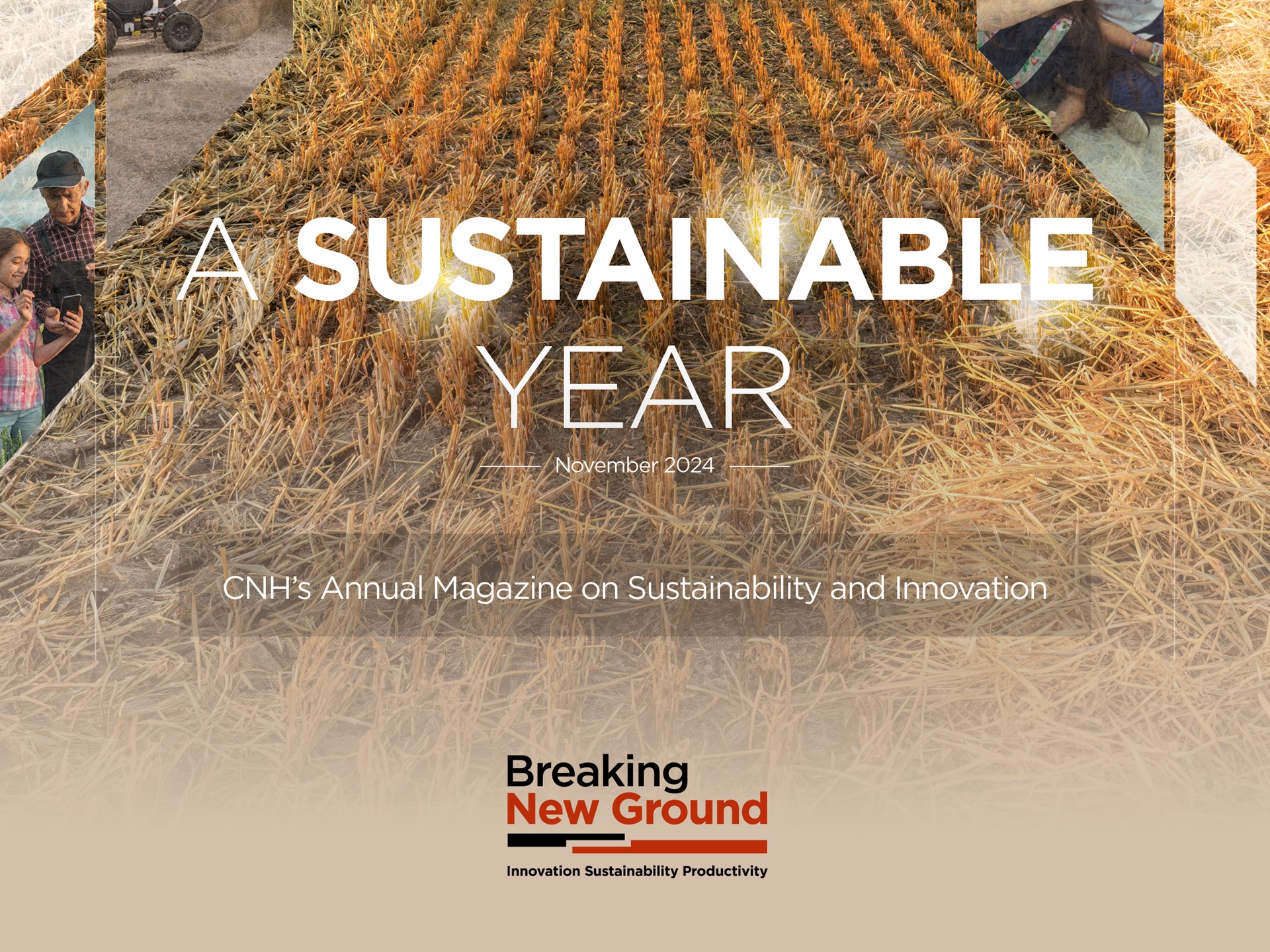 A Sustainable Year magazine cover