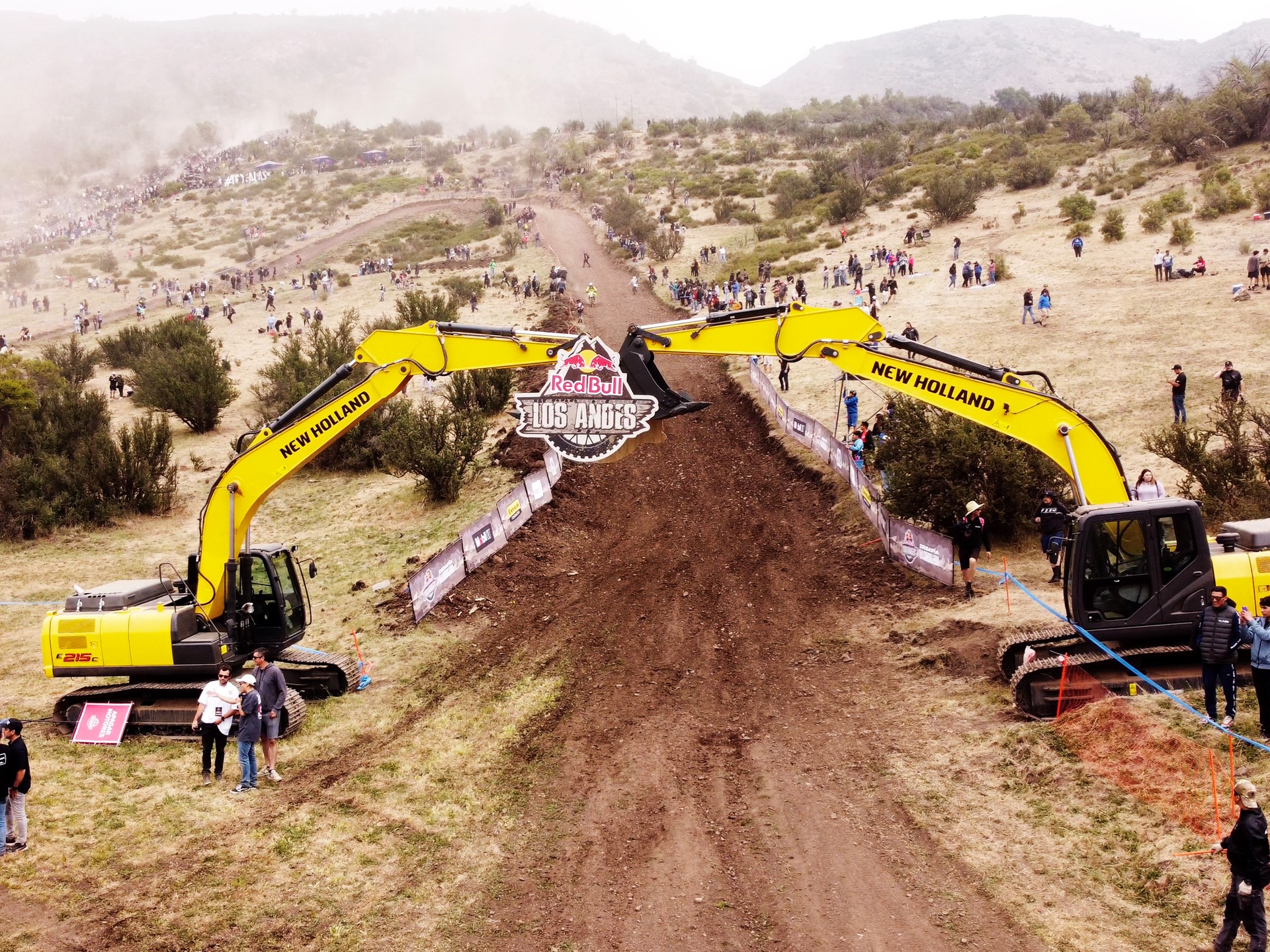 New Holland Construction acelera forte no Red Bull Los Andes