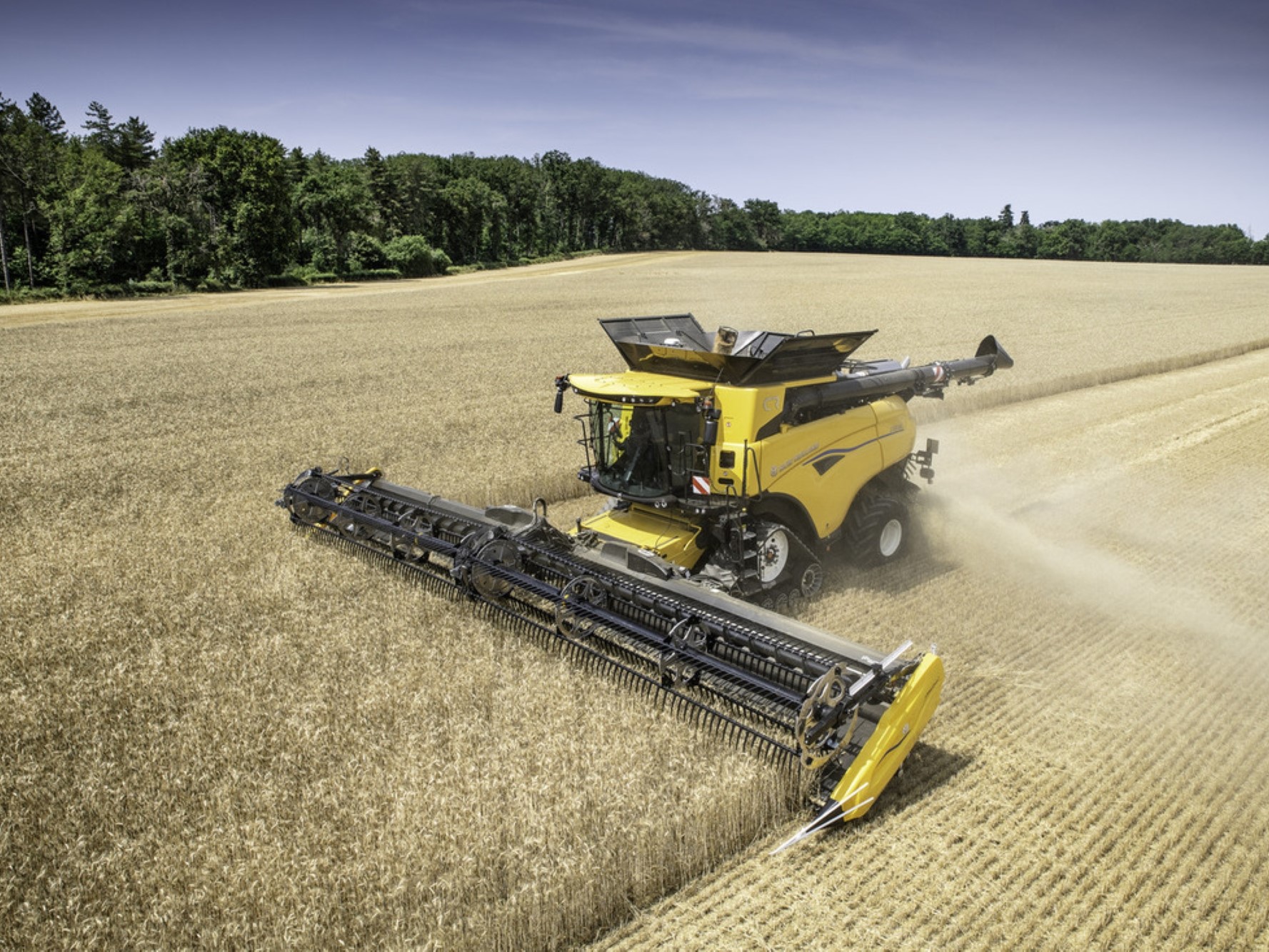 Maximising Every Grain New Holland s Twin Rotor CR Combines Revolutionise Harvesting Efficiency