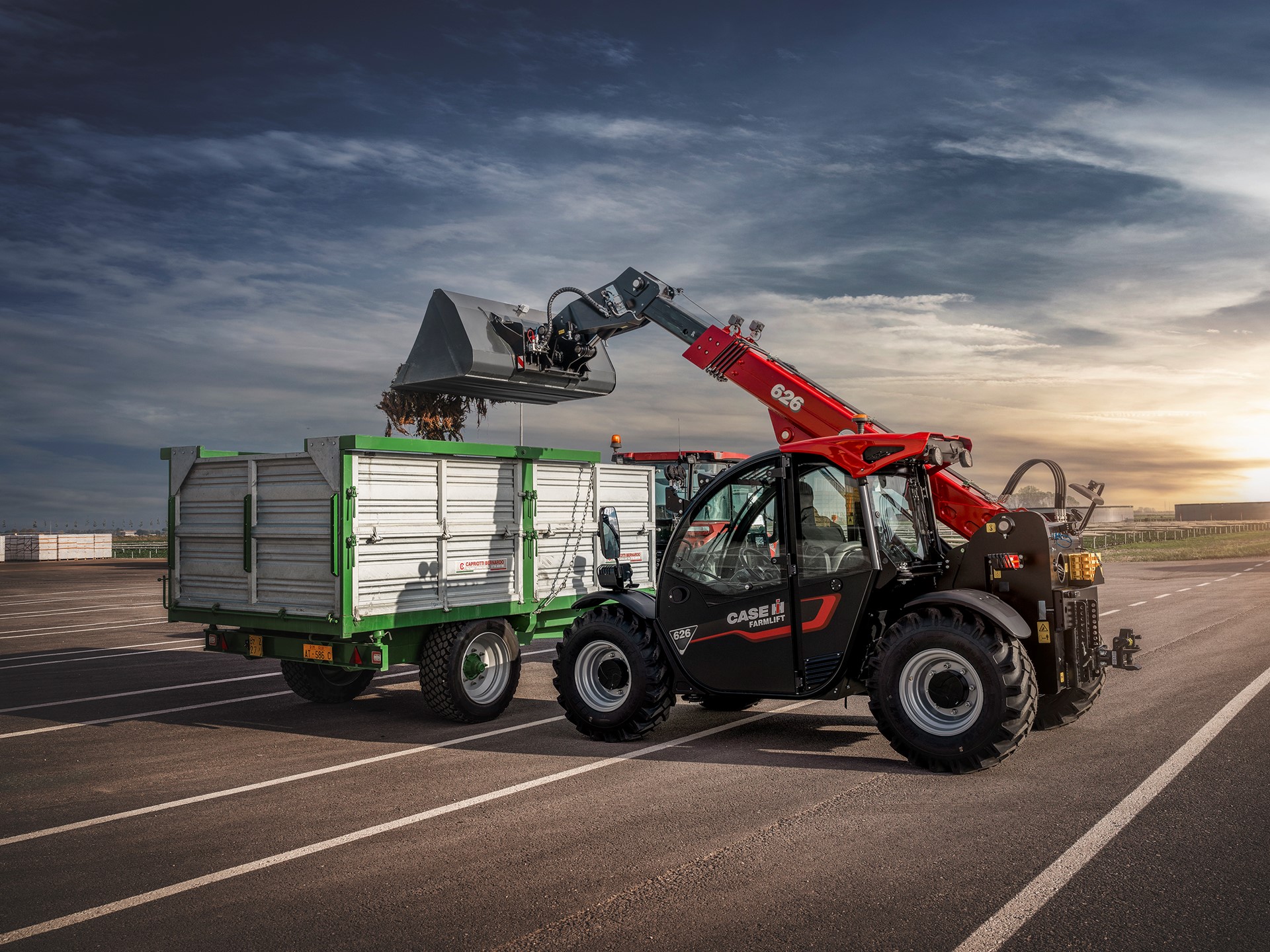 New Case IH Farmlift 626 greater capabilities in a compact handler package