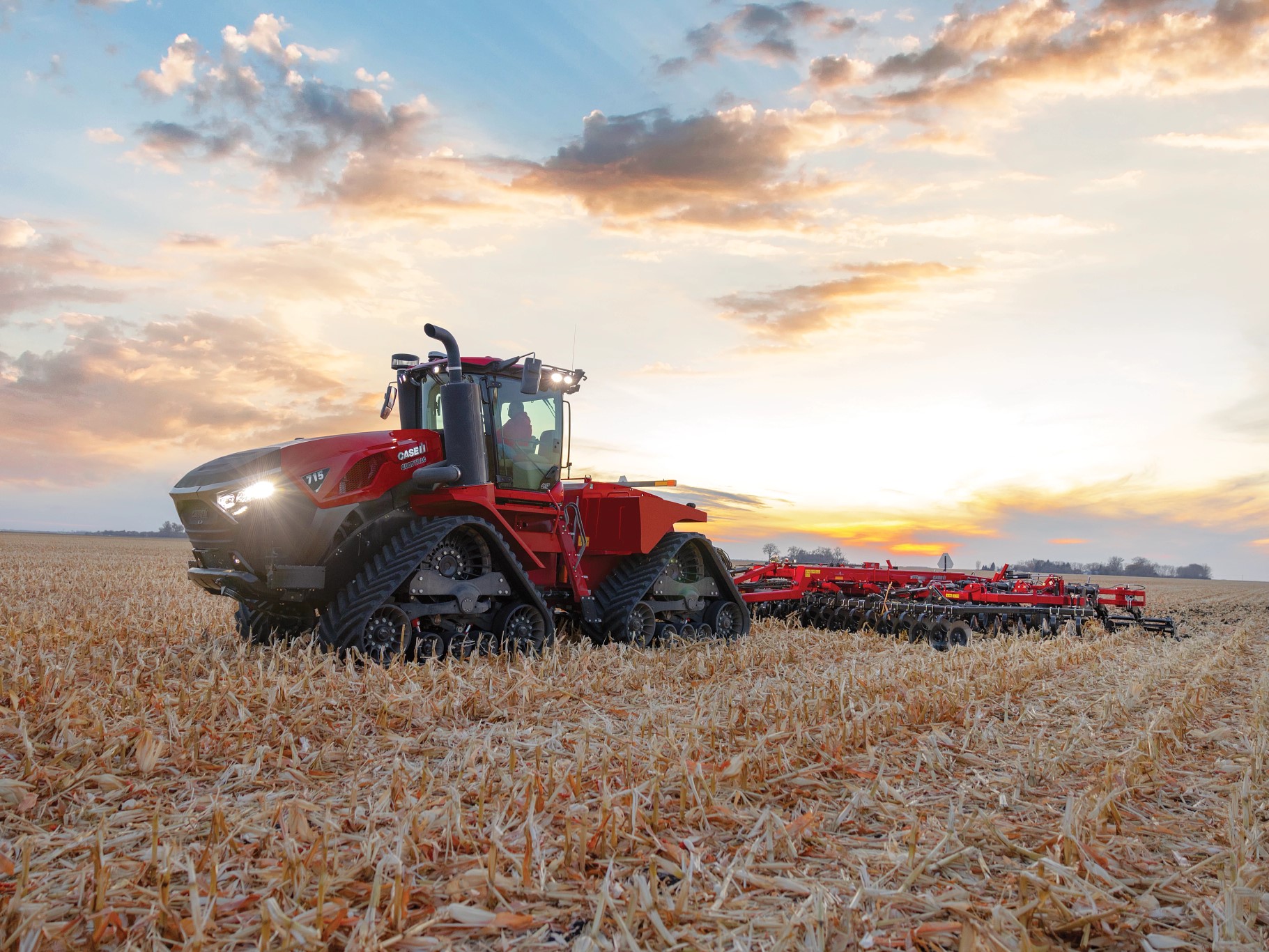 Case IH Steiger Quadtrac 715 and Ecolo Tiger 875