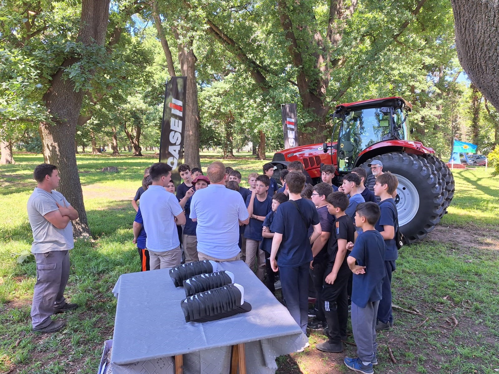 Más de 1.200 niños y adolescentes formaron parte del Proyecto Siembra de Case IH