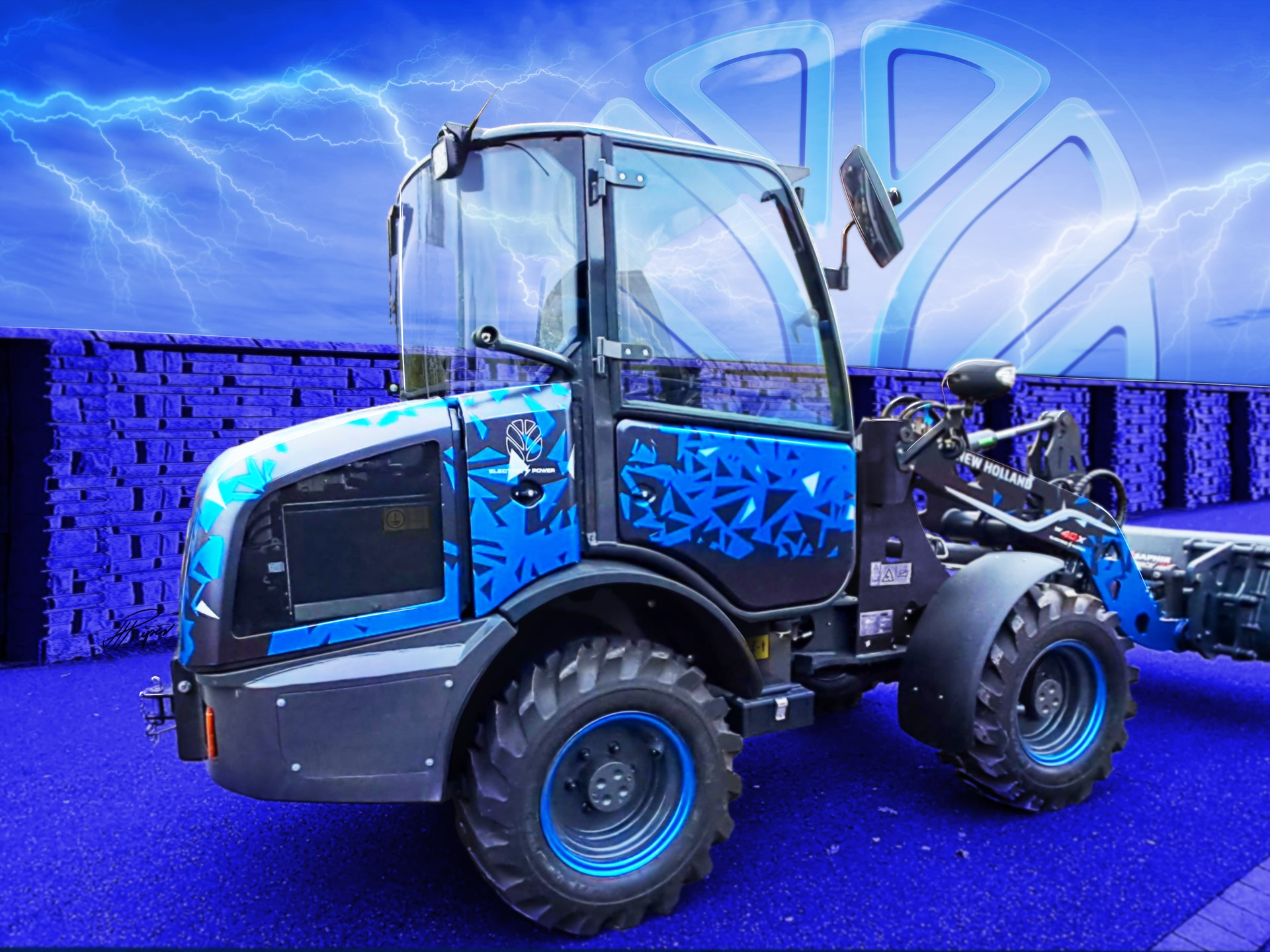 New Holland Construction recibió el premio GOOD DESIGN® por su avanzada cargadora de ruedas compacta eléctrica