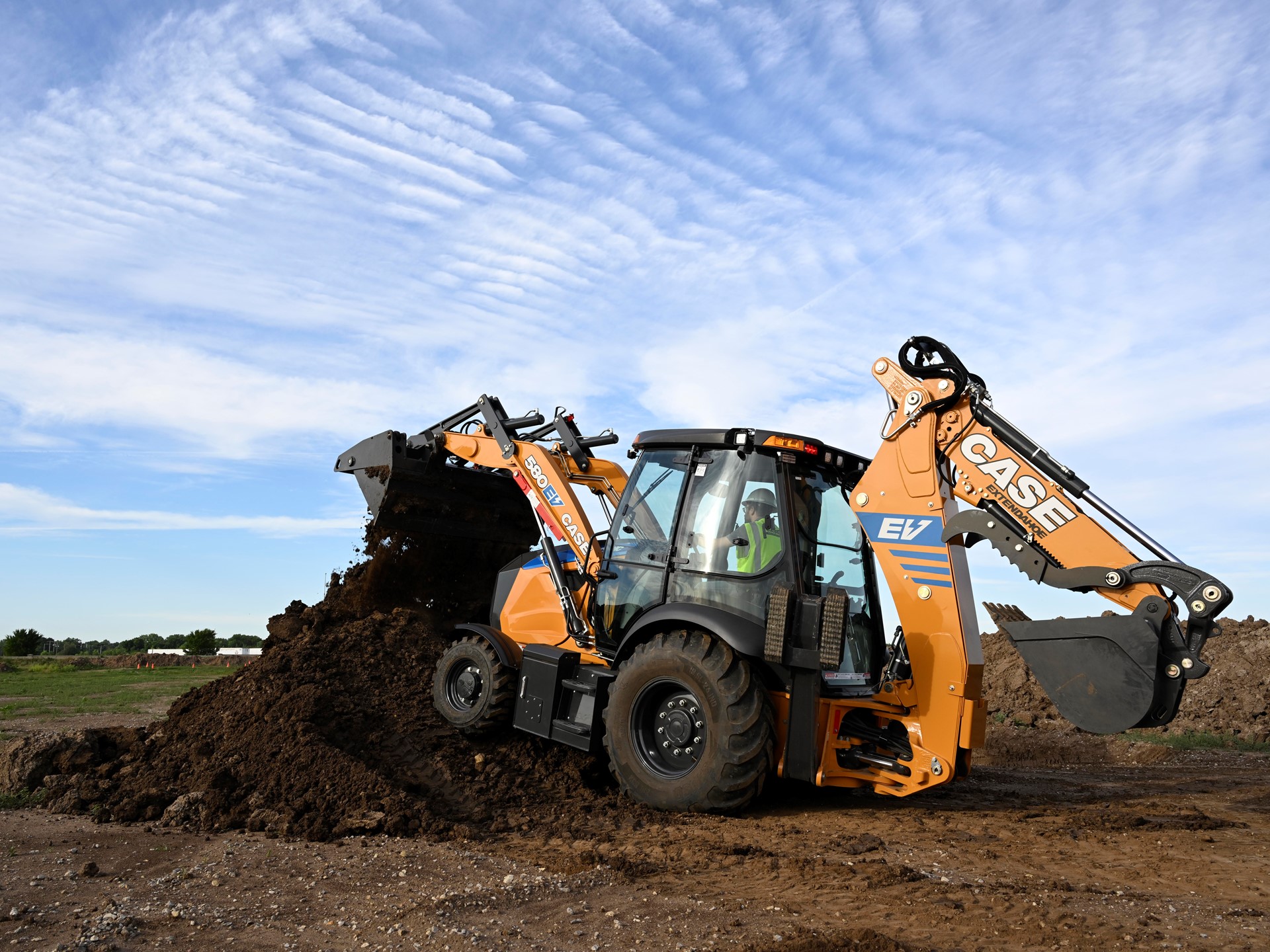 CASE 580EV Backhoe GoodDesign 1 16 25
