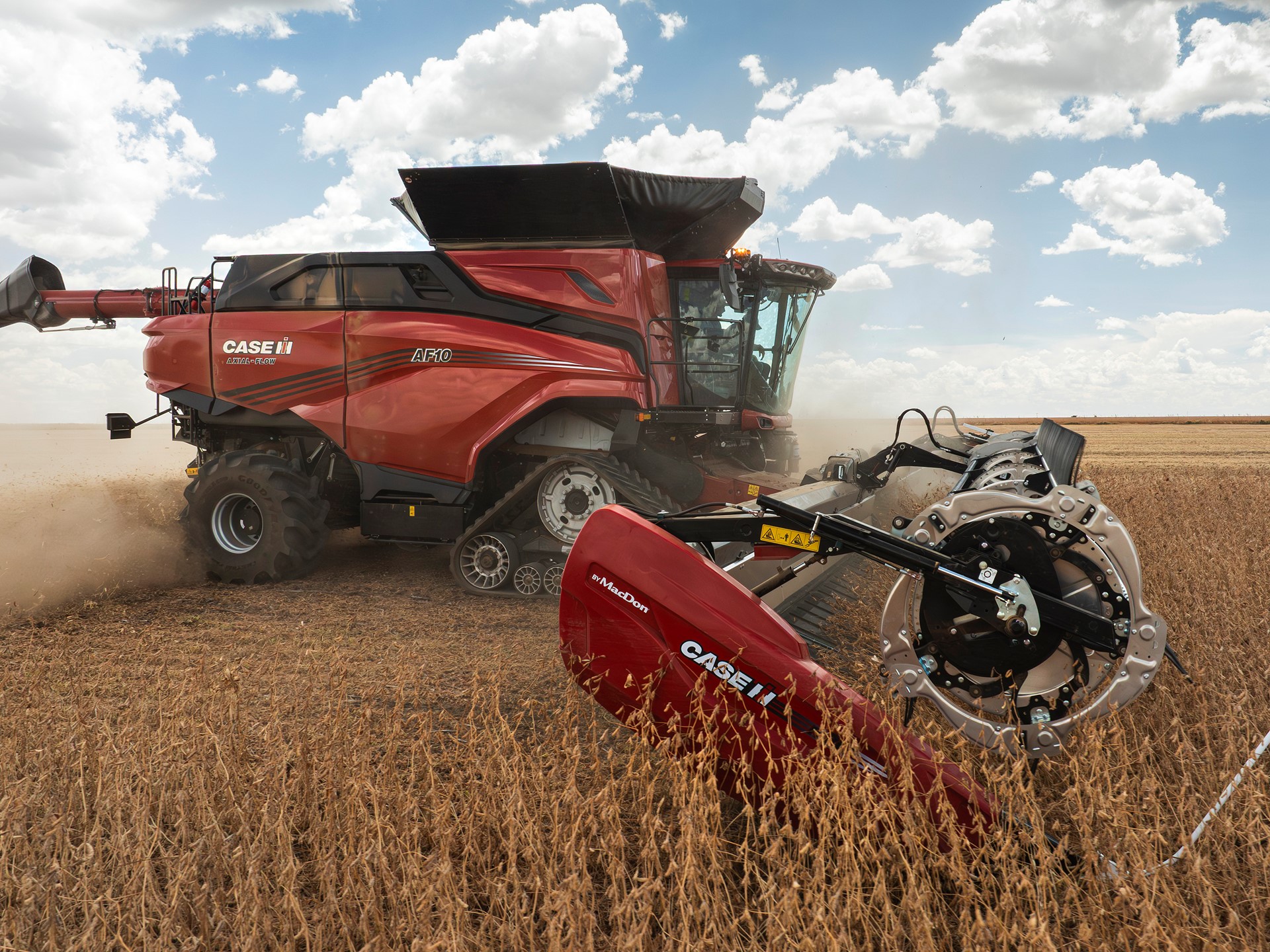 Axial Flow AF10 Automatio e Plataforma Case IH By Macdon
