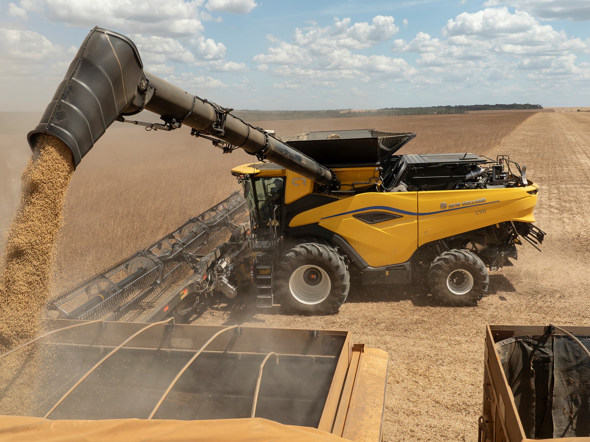 Colheitadeira CR11 da New Holland