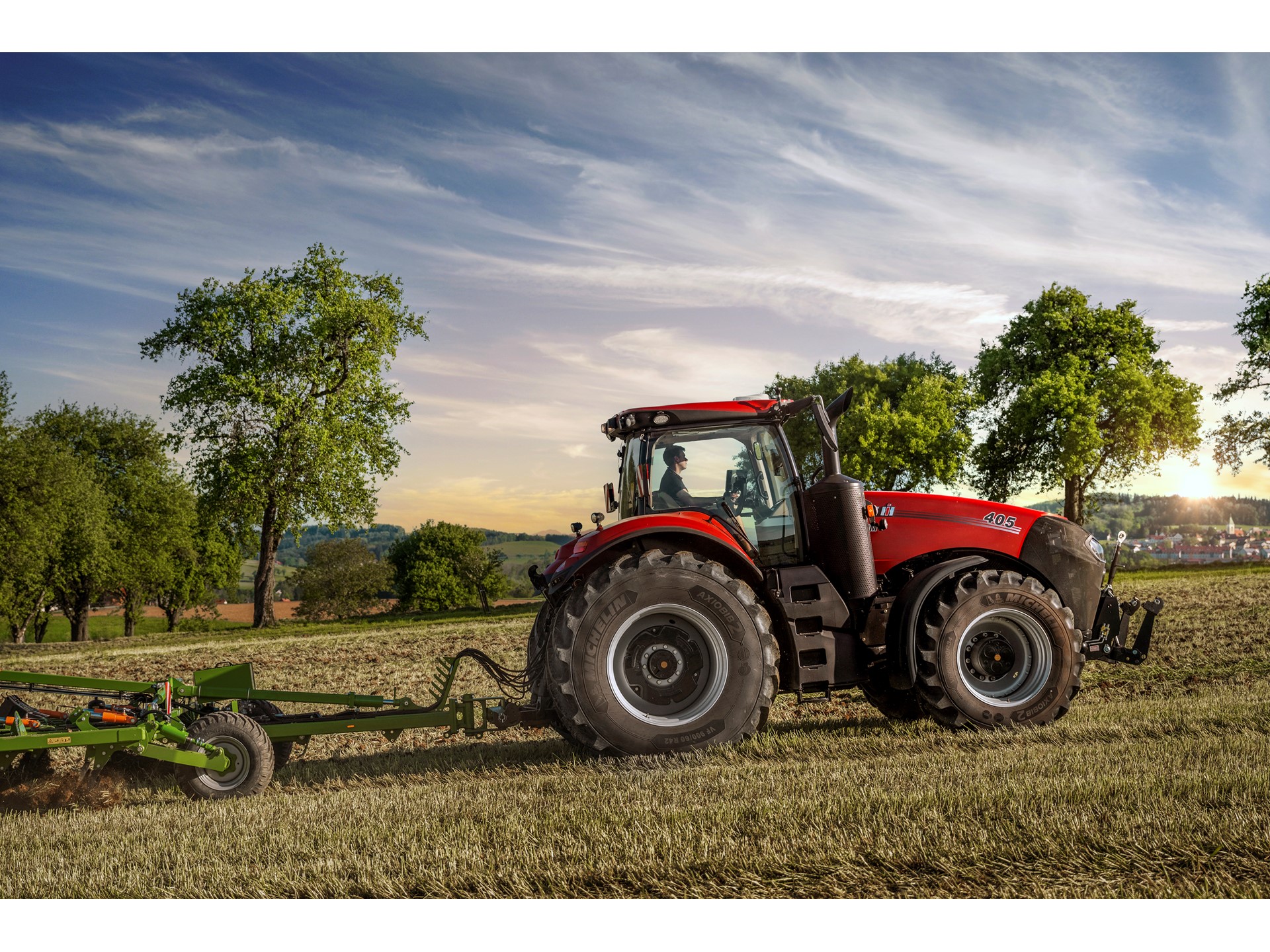 More power enhanced features and simplified technology for Case IH Magnum tractors