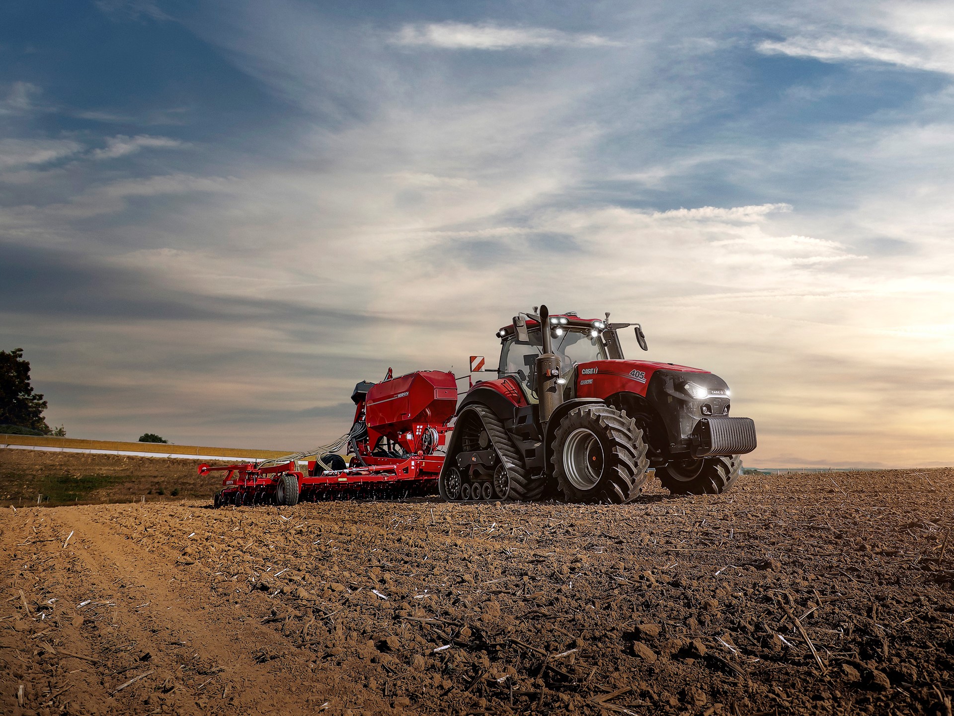 More power enhanced features and simplified technology for Case IH Magnum tractors