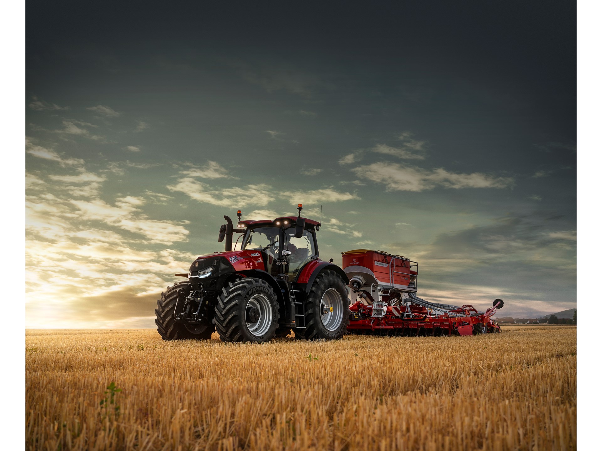 Case IH Optum Tractors Now Available with Enhanced Control and Tailored Tech Packages