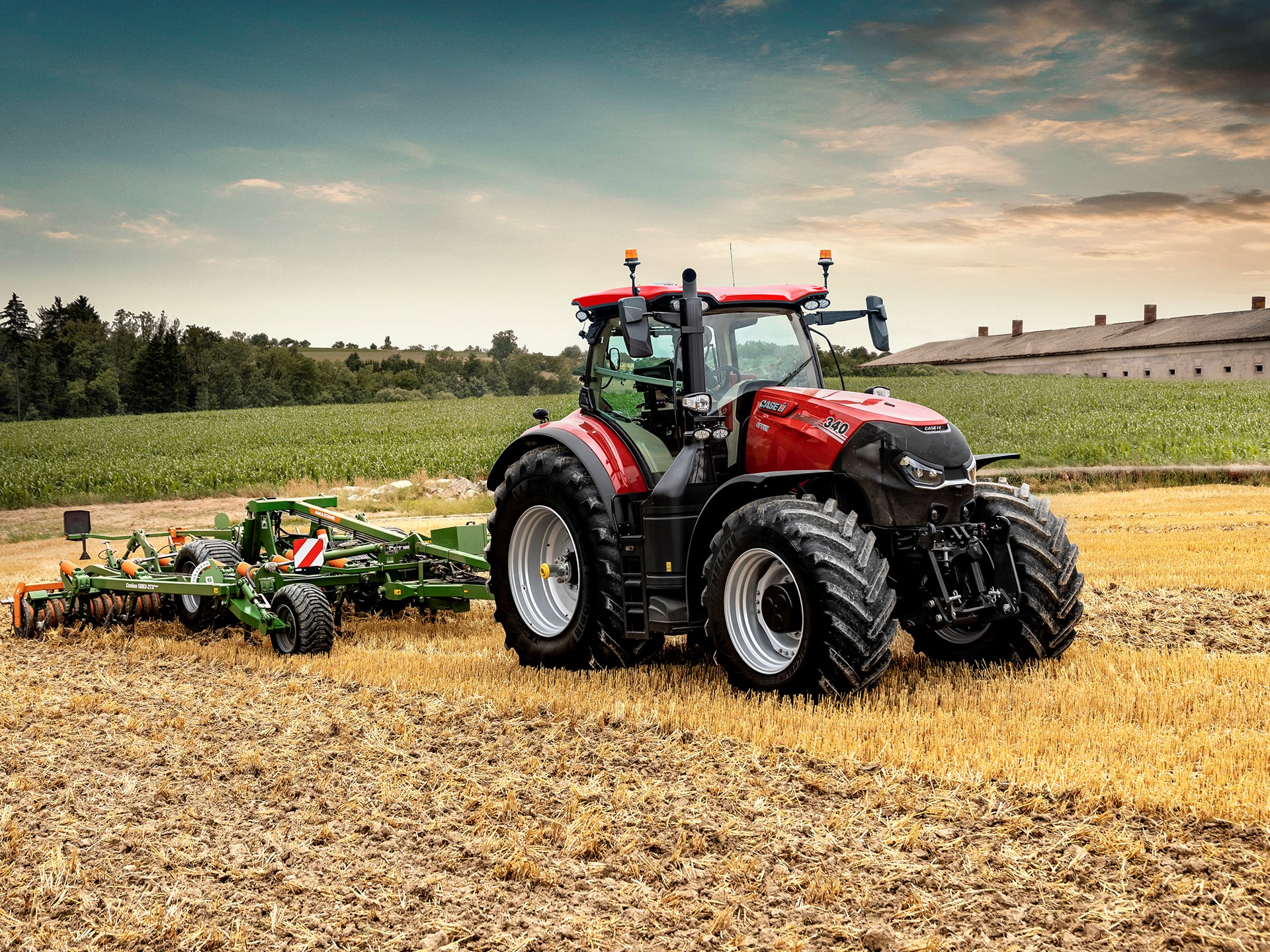 Case IH Optum Tractors Now Available with Enhanced Control and Tailored Tech Packages