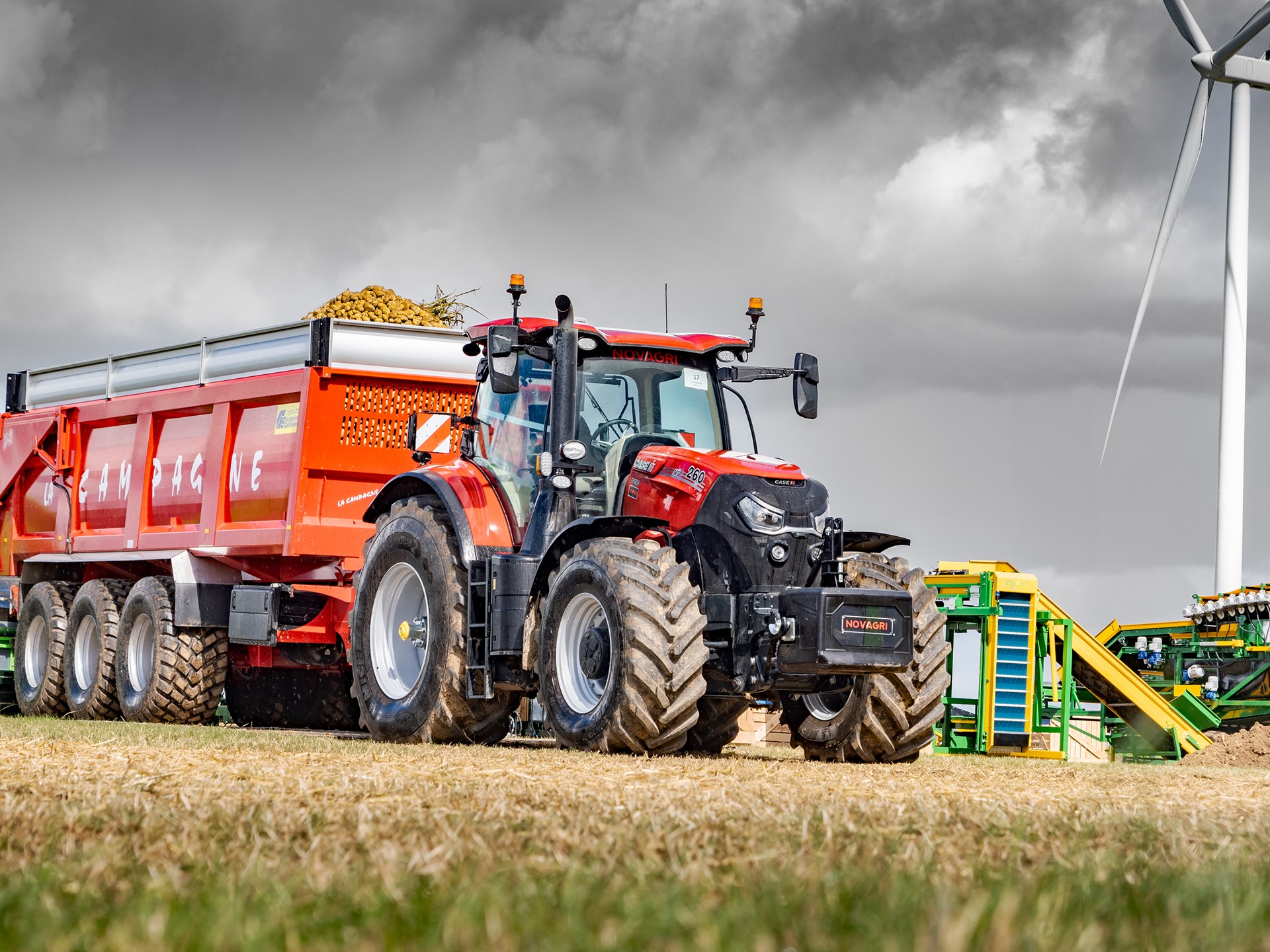 Case IH returns as exclusive sponsor and supplier to PotatoEurope 2025