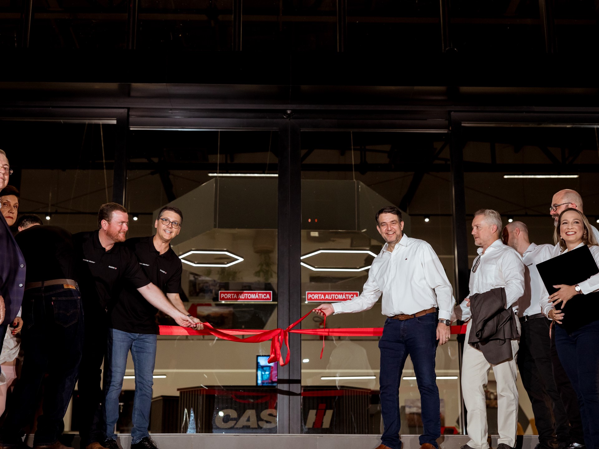 Inauguracao da maior concessionaria da Case IH na America Latina