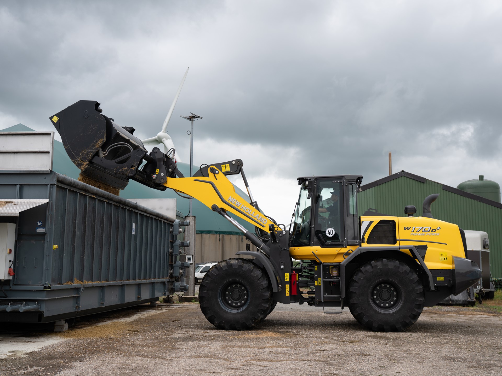 New Holland W170D Forage Power