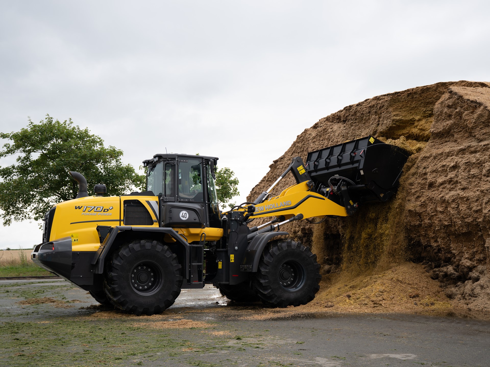 New Holland W170D Forage Power