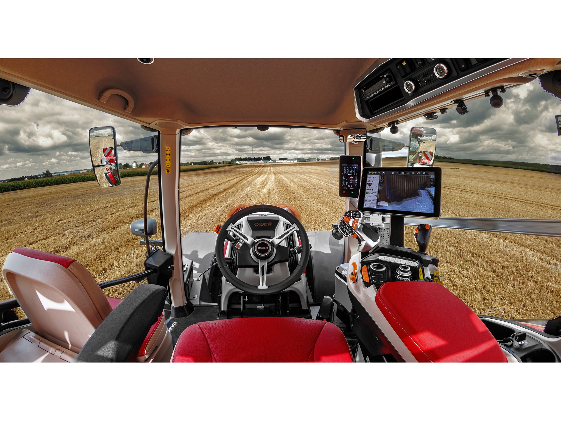 Case IH Previews New Optum Series Tractors with More Power and Flexible Application Solutions