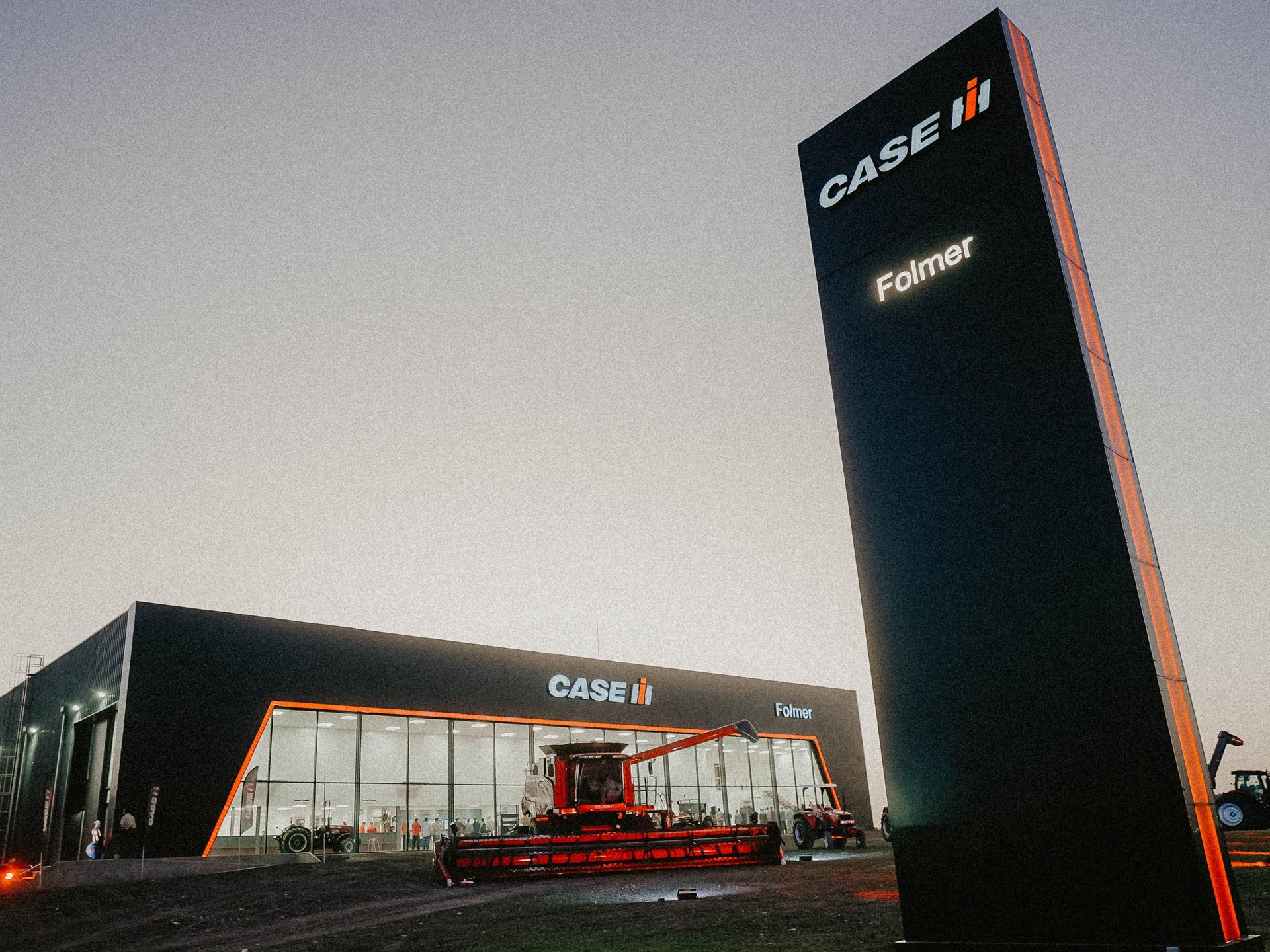 Folmer concesionario oficial Case IH inauguro su nueva Casa Central en Entre Rios