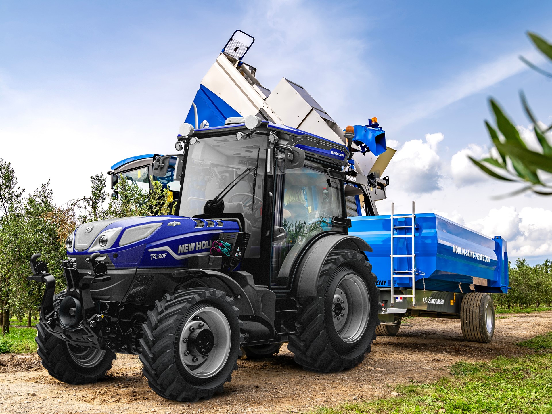 New Holland T4120F Auto Command