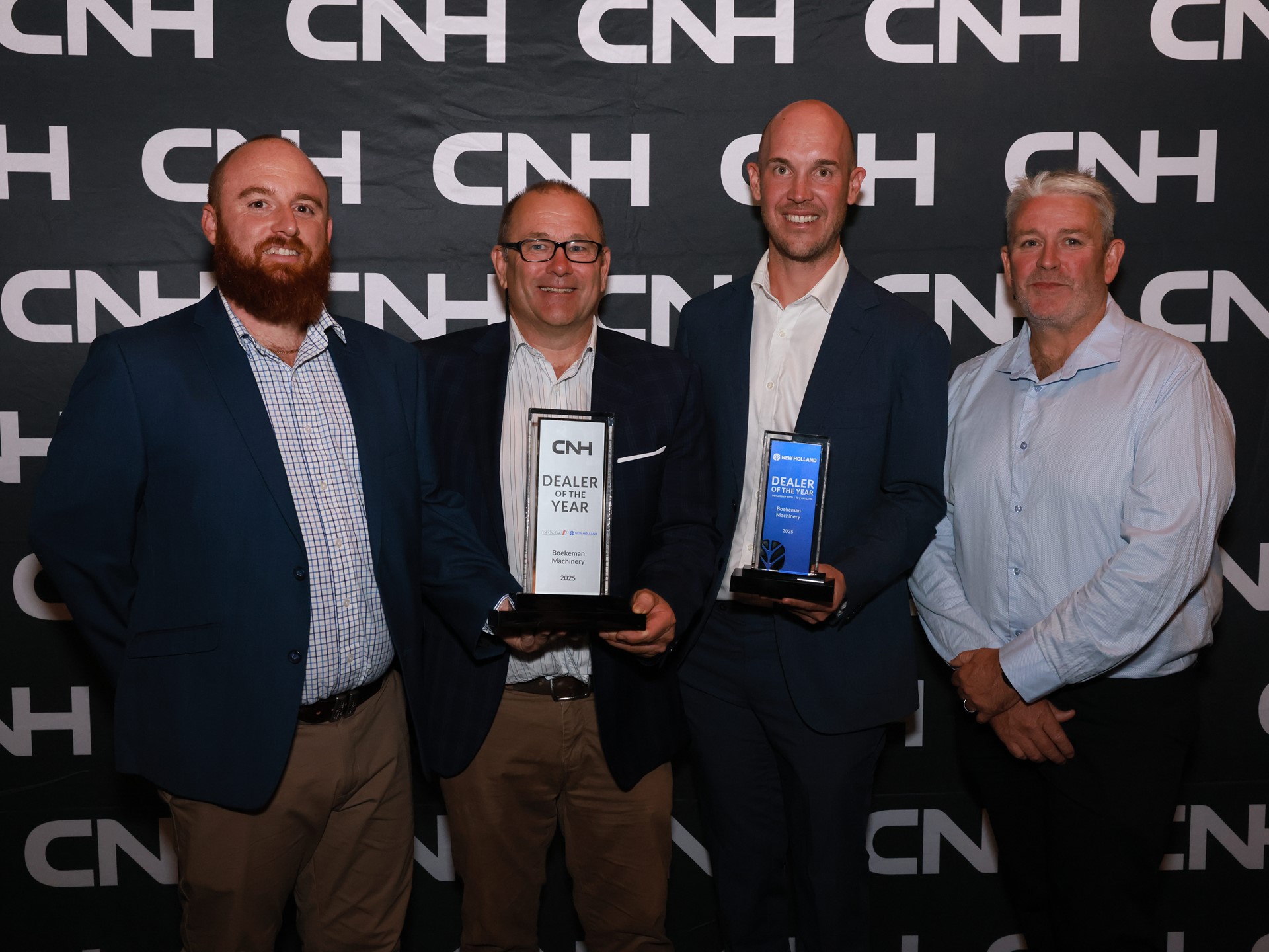 The Boekemans team celebrating at the Dealer of The Year Awards in Adelaide South Australia