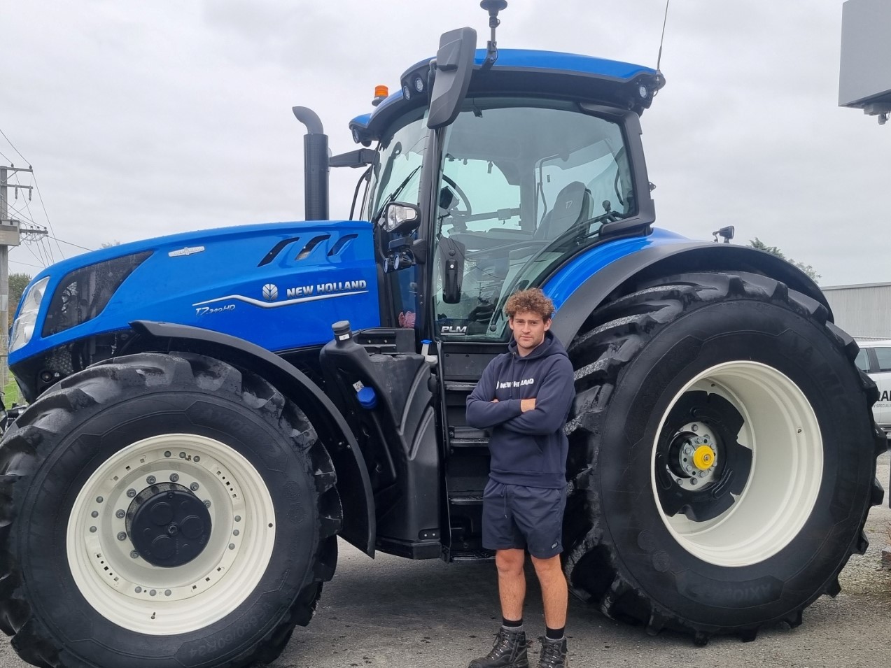 Canterbury apprentice trades cows for horsepower in Red Bull Ampol Racing pit lane
