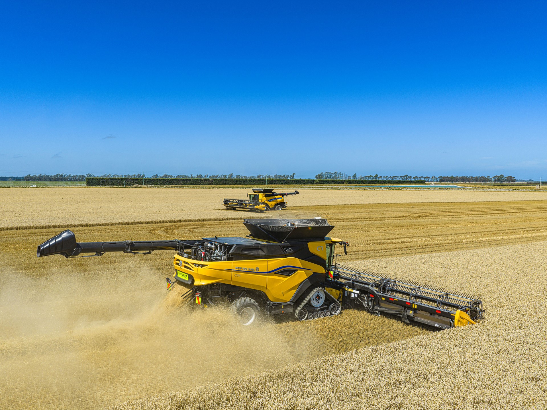 Fairfield Farms upgrades to New Holland CR11 combines after wet tough trial season