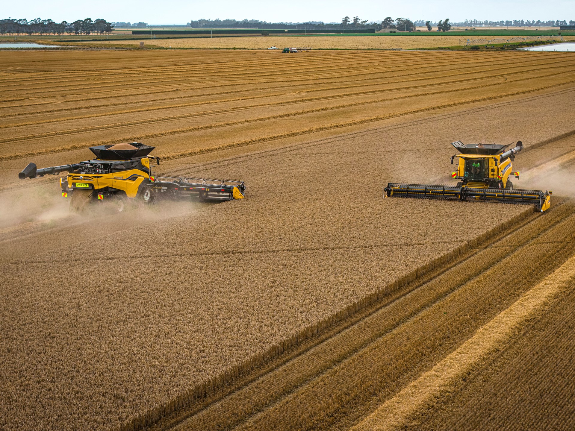 Fairfield Farms upgrades to New Holland CR11 combines after wet tough trial season