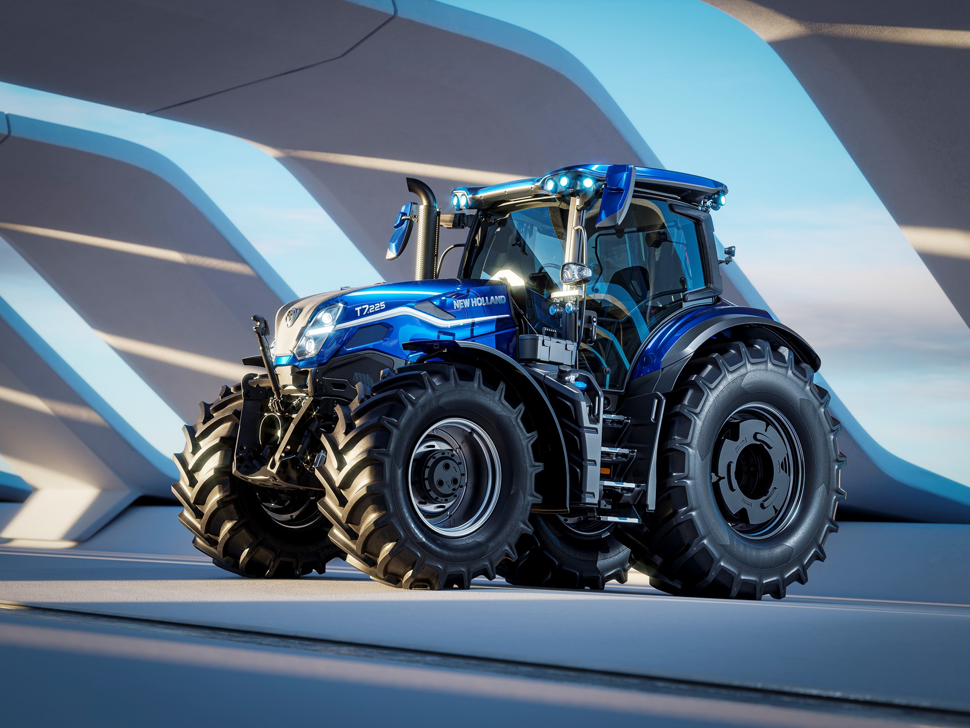 New Holland T7 SWB Sketches 1