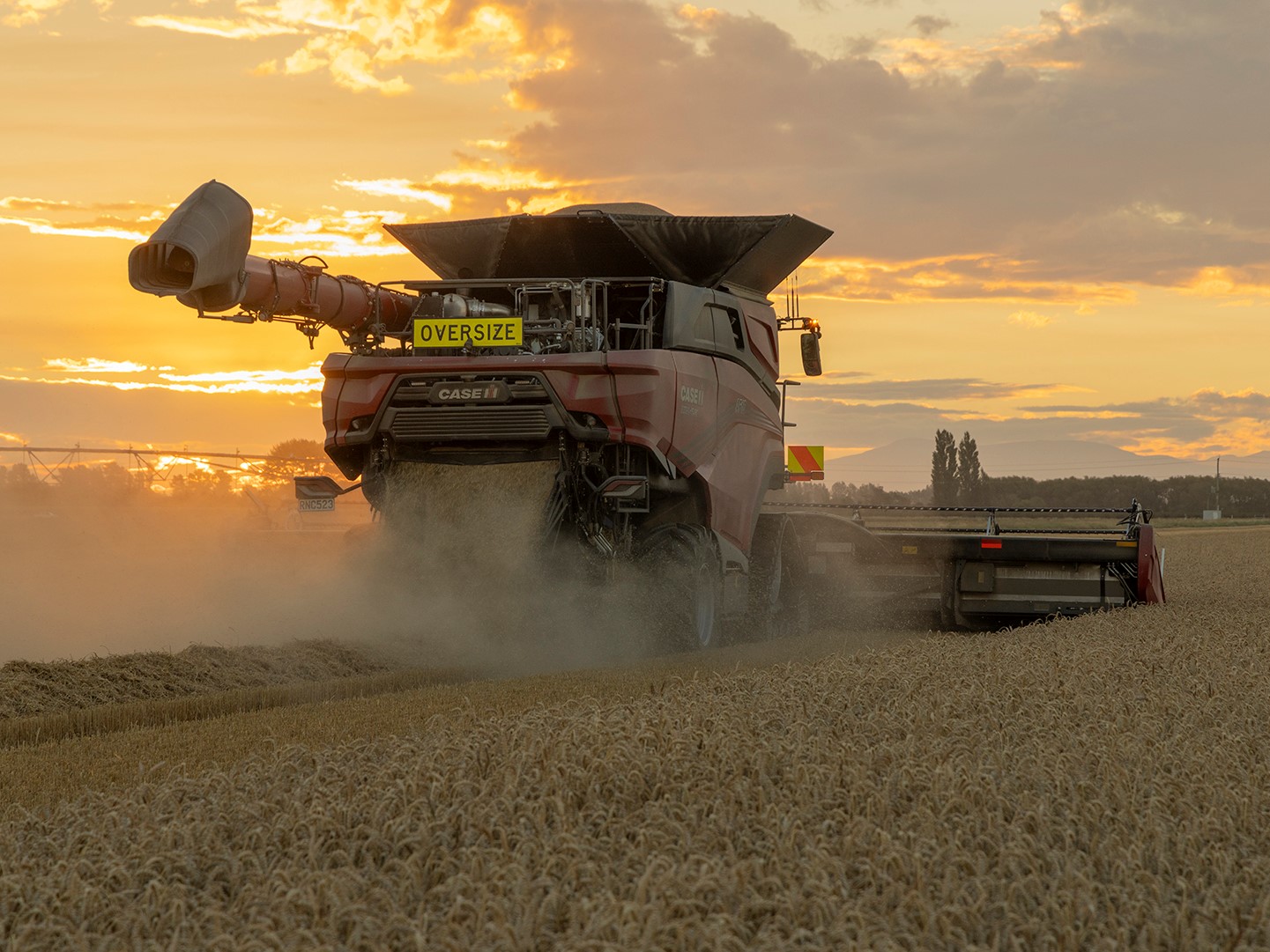 New Case IH AF10 impresses with performance power for record breaking NZ farmer with high bar for success