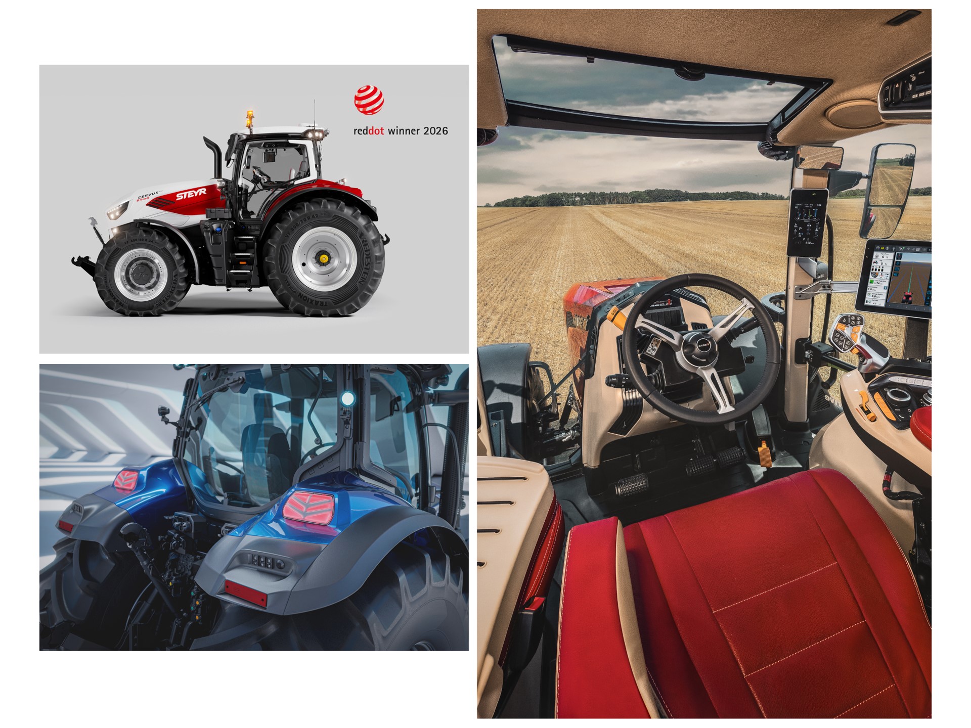 CNH brands win Red Dot Awards