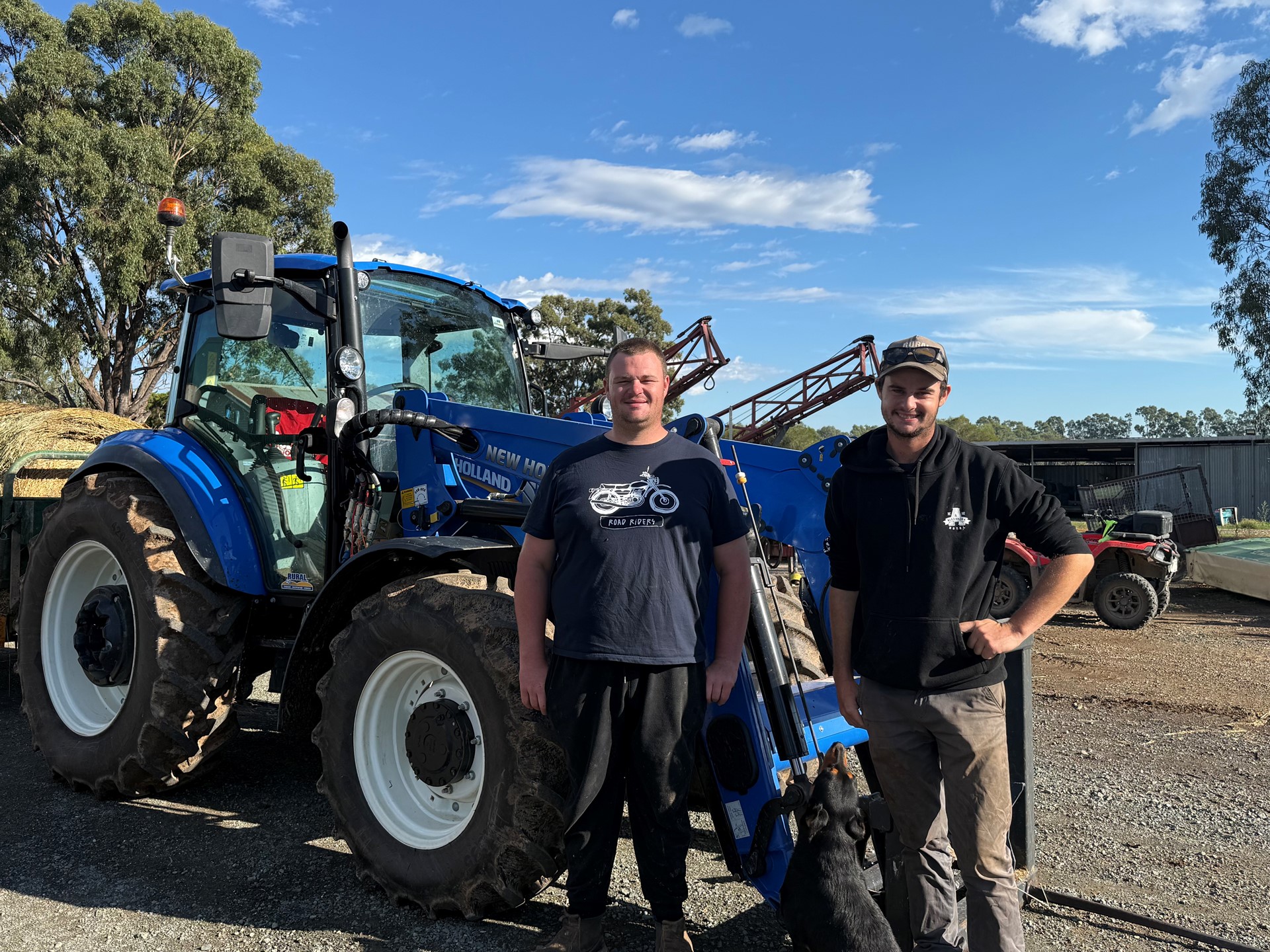 Tracing tractor tech across generations from a heritage Ford 2000 Offset to fuel efficient New Holland workhorses