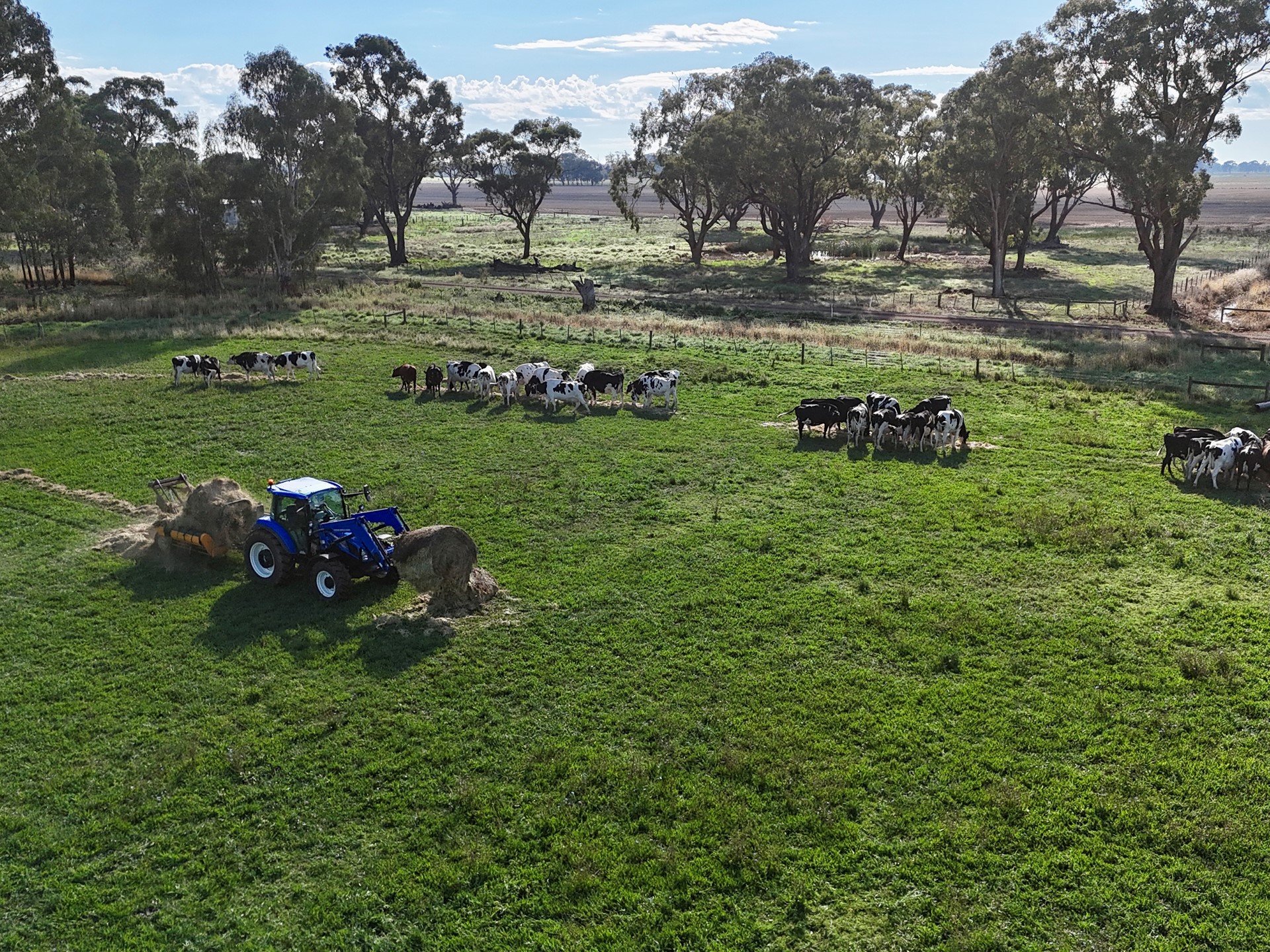 Tracing tractor tech across generations from a heritage Ford 2000 Offset to fuel efficient New Holland workhorses