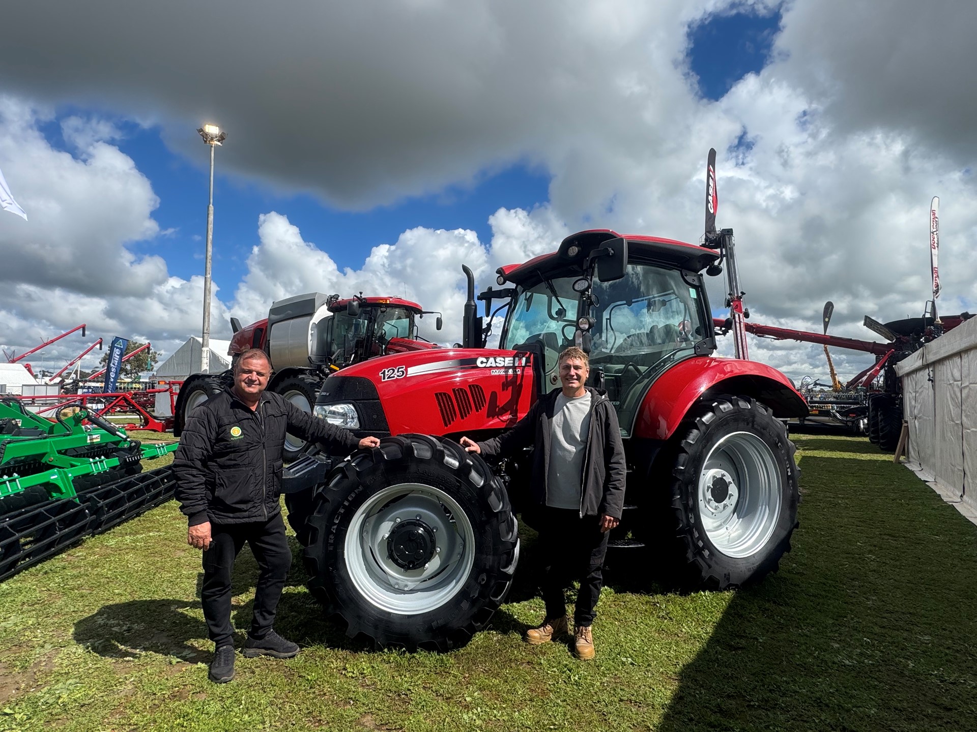 Busy WA vegetable supply business benefits from versatility technology features of popular Case IH Maxxum range