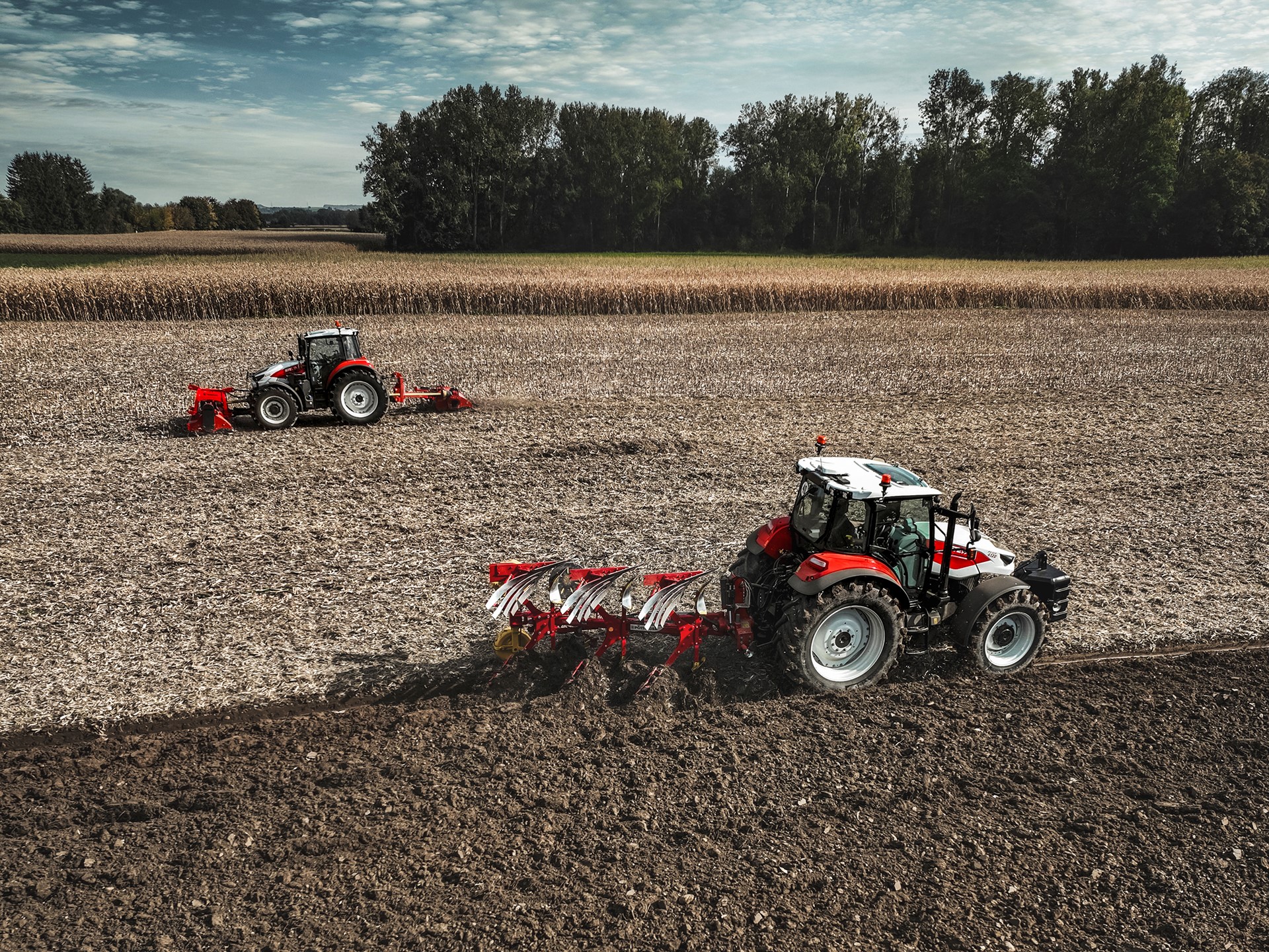 STEYR 4120 Plus S control 2 double shot