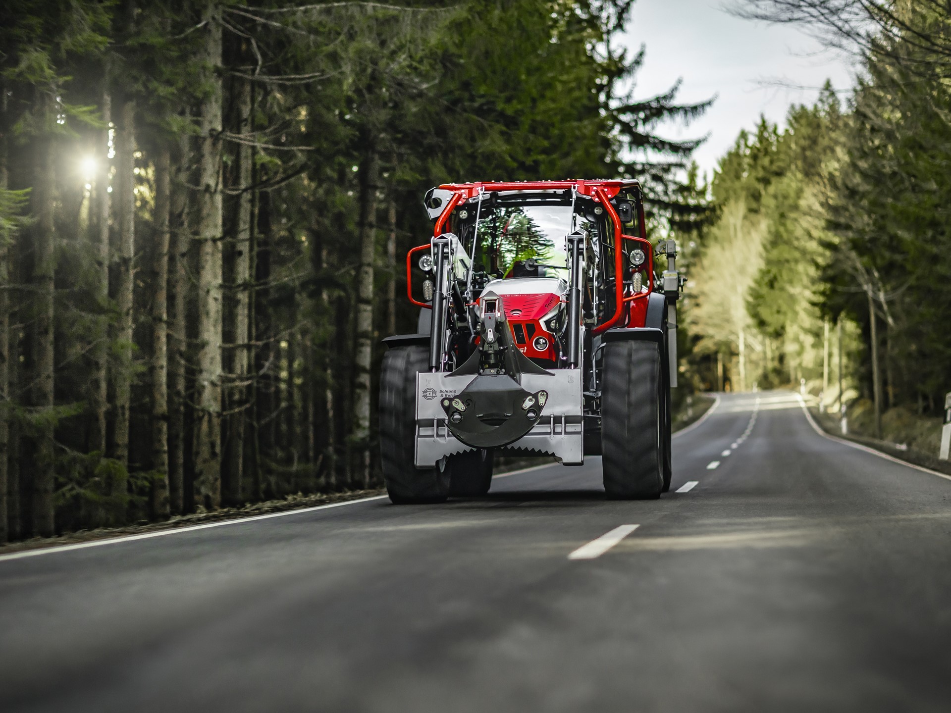 STEYR 4120 PLUS forestry transport