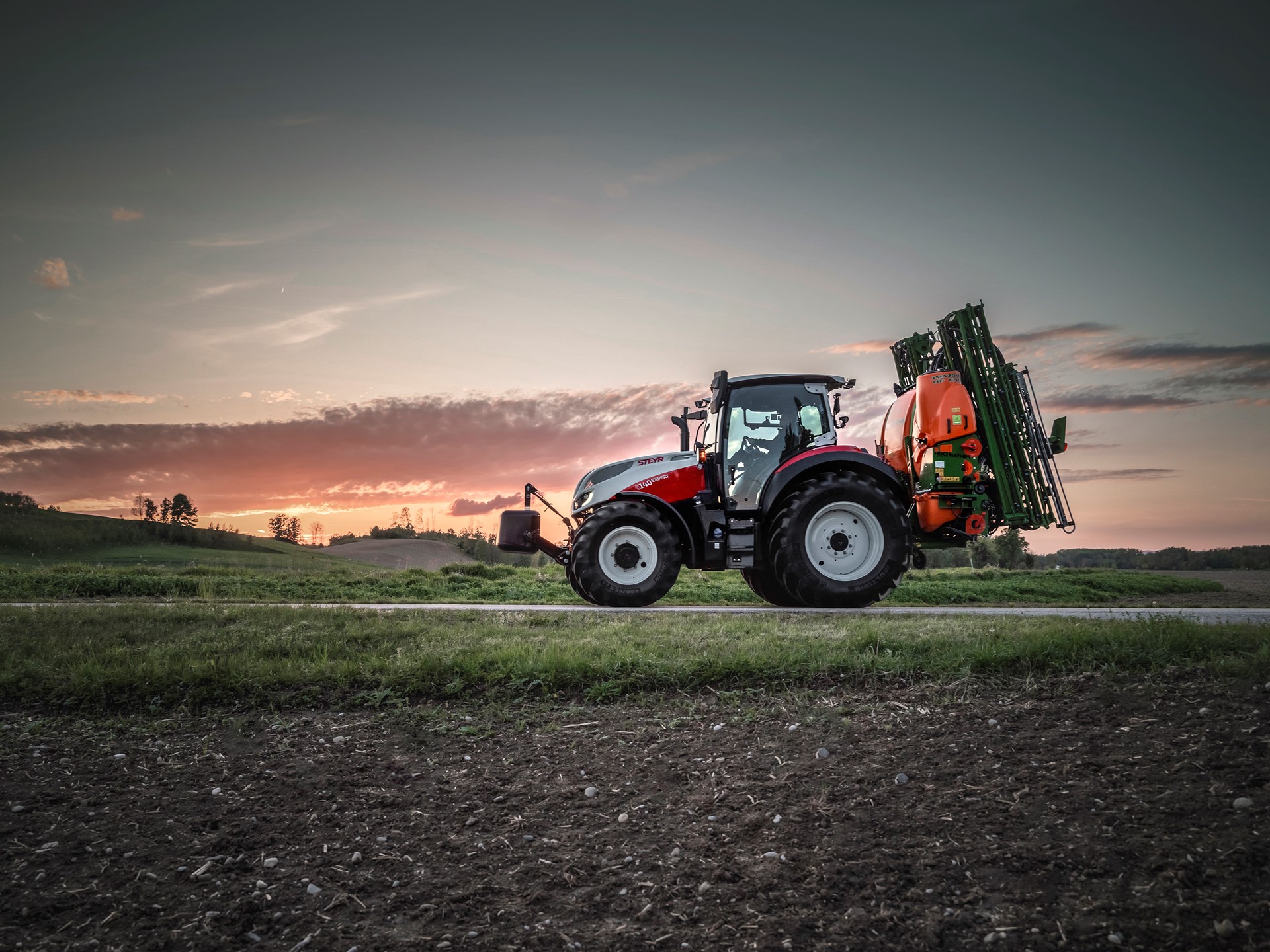 STEYR 4140 Expert S Control 8 transport