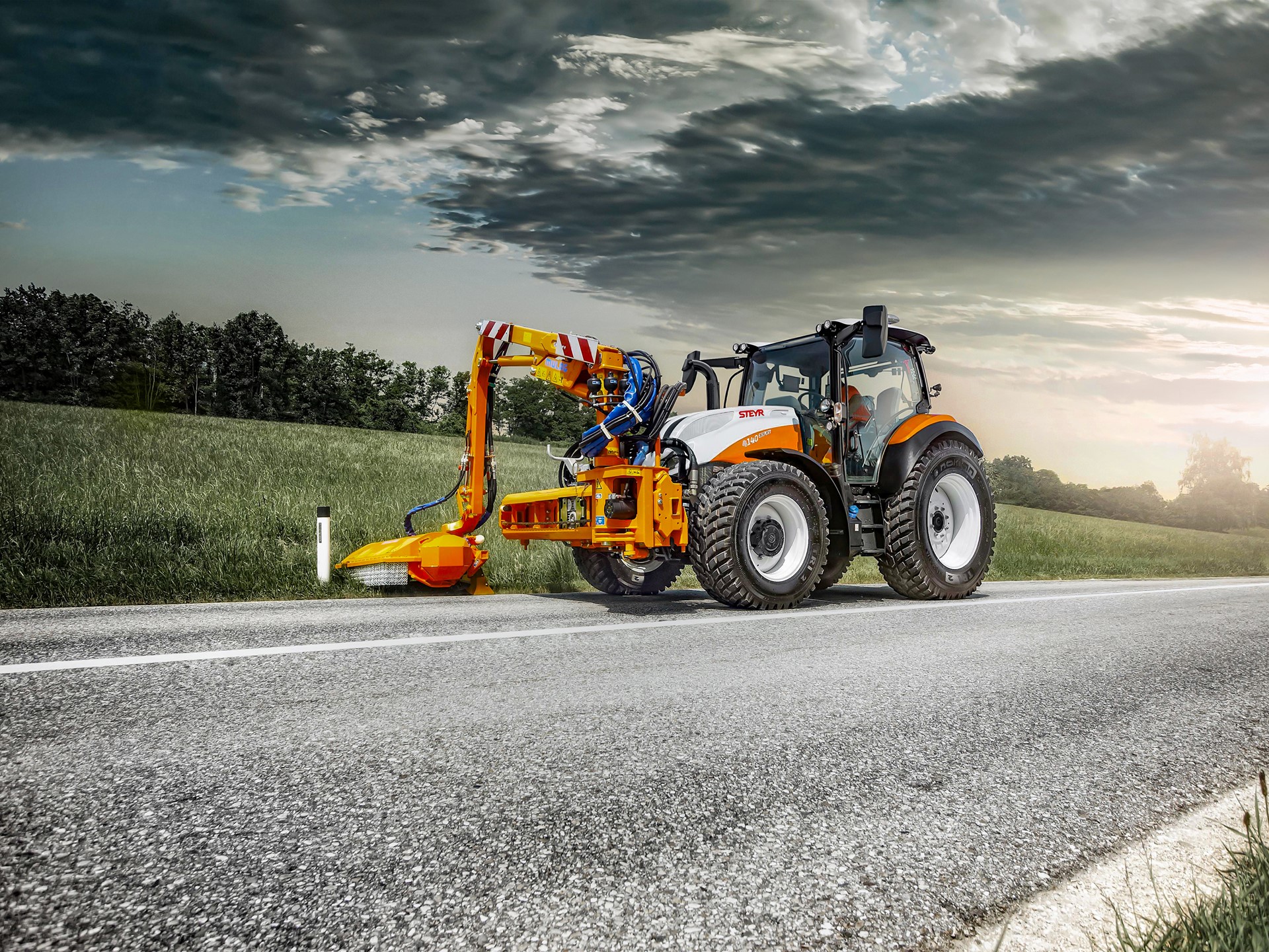 STEYR 4140 Expert S Control 8 municipality 2