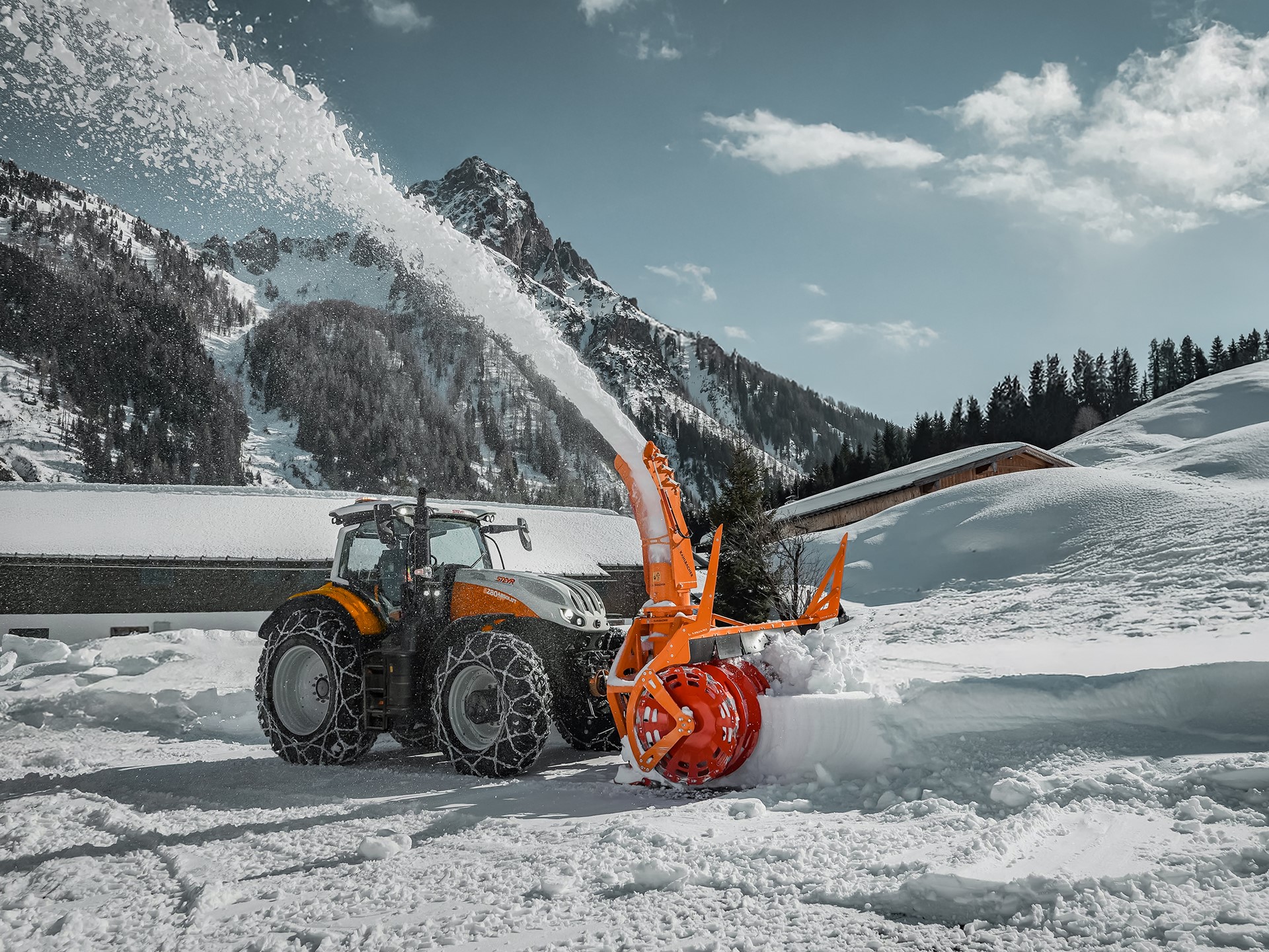 STEYR 6280 Absolut CVT municipality