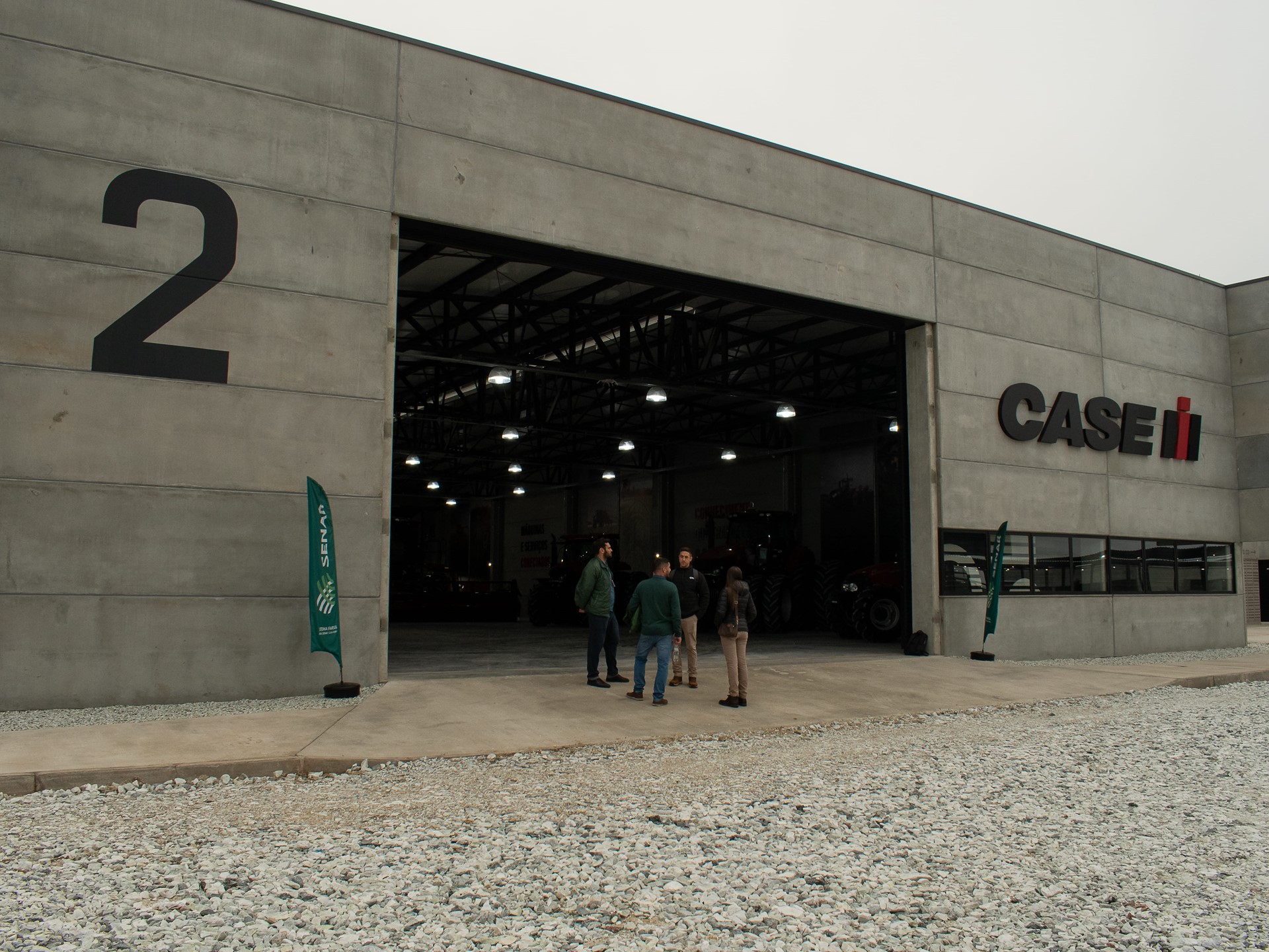 Espa o da Case IH no Centro de Forma o Profissional Rural do Senar RS