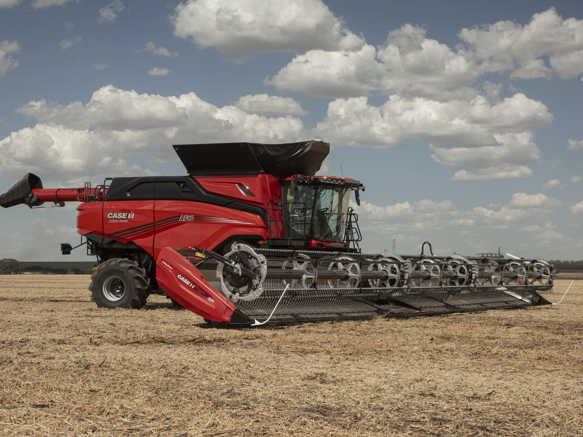 Case IH presenta la nueva Axial Flow Serie AF10 Automation la cosechadora mas grande de Case en Argentina